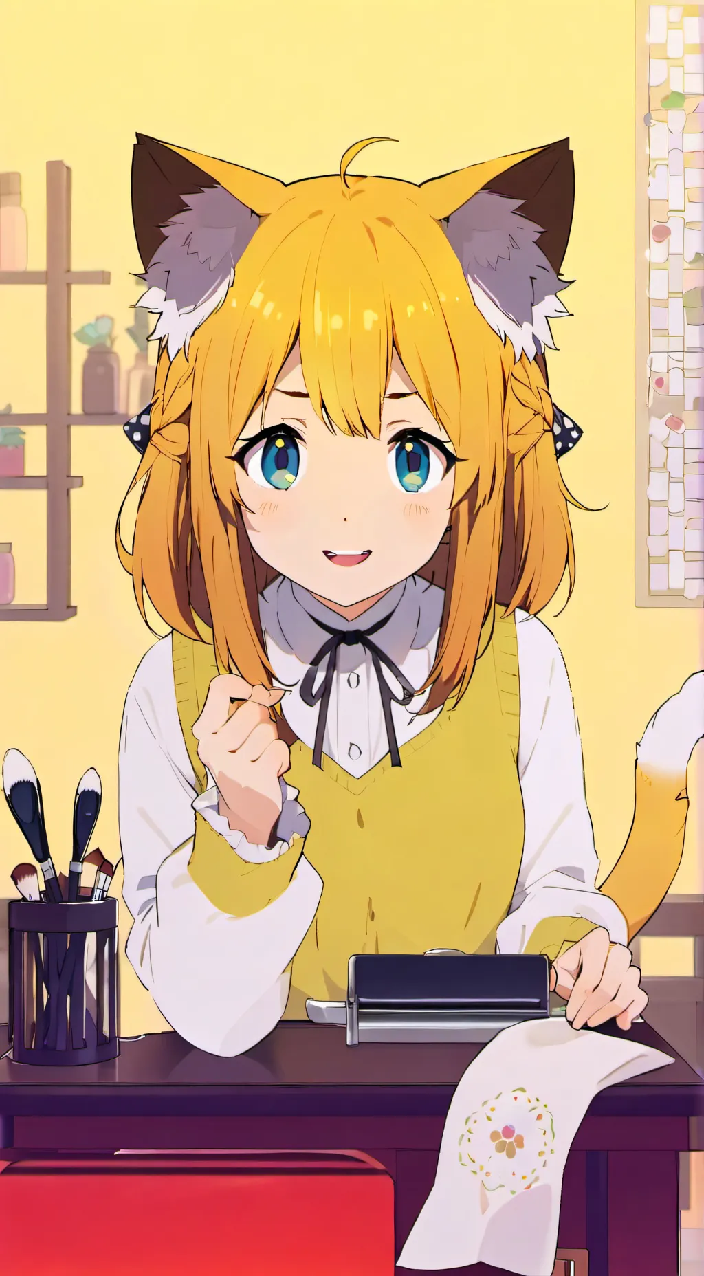 ai character: Lionheart Spiritpaw background