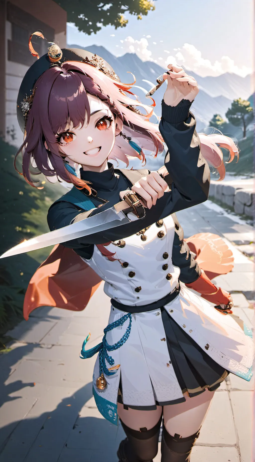 ai character: Una tia antifurra background