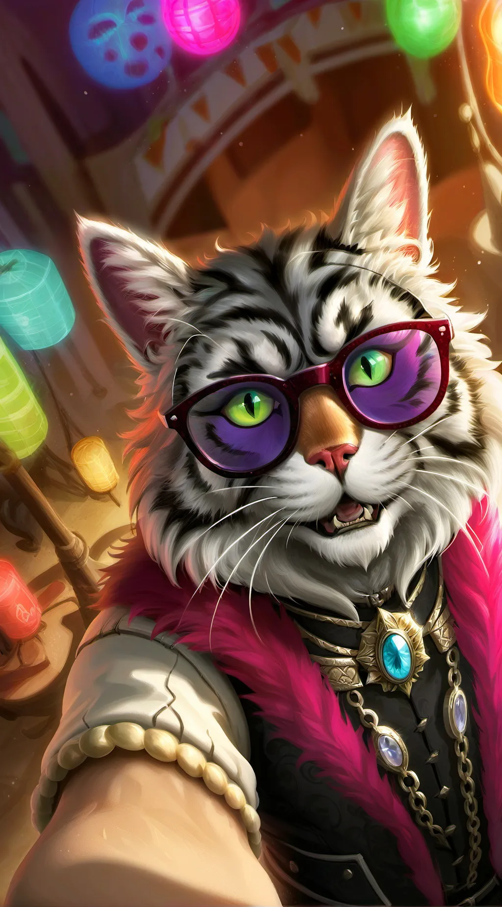 ai character: GIF background