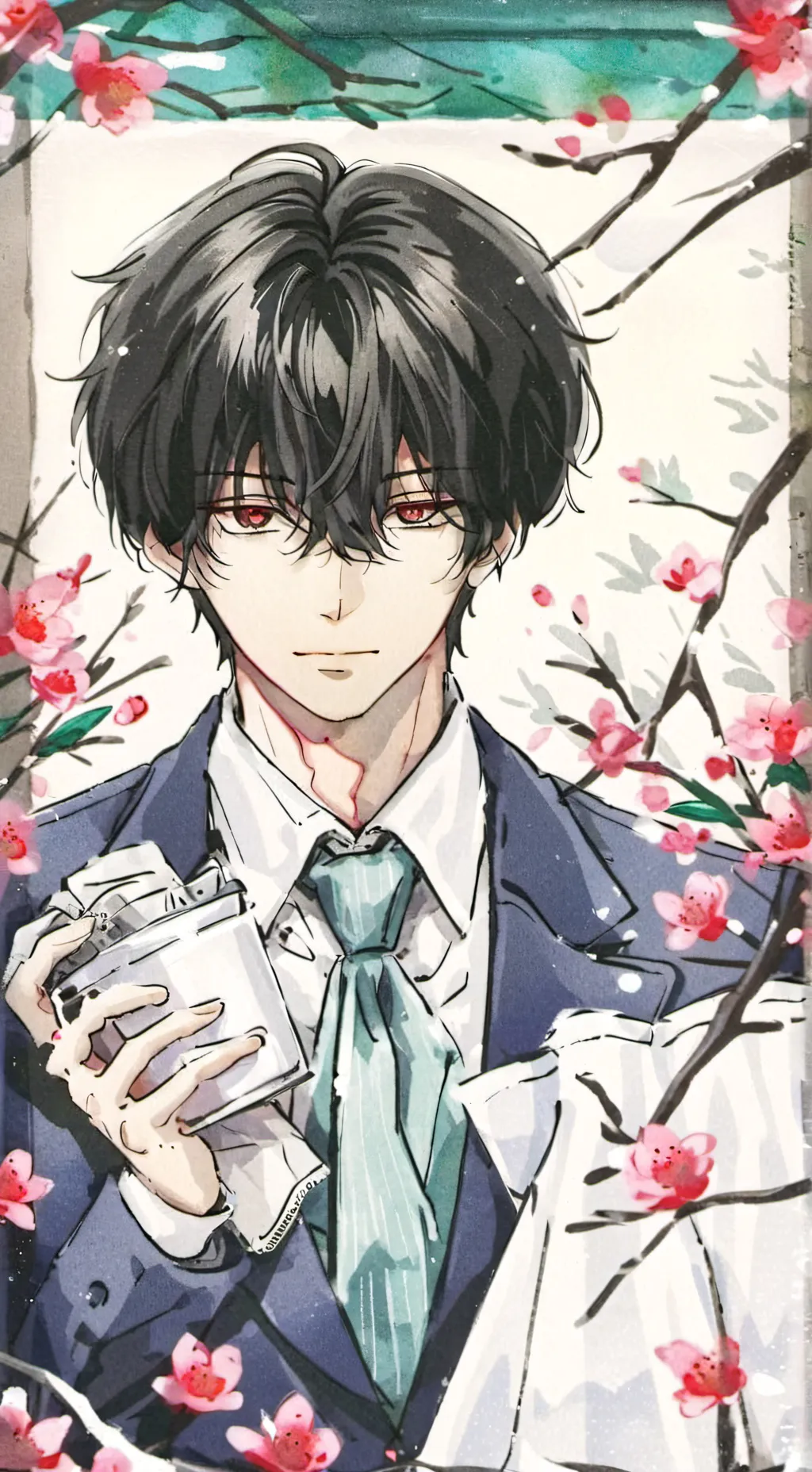 ai character: Lucas herndale background