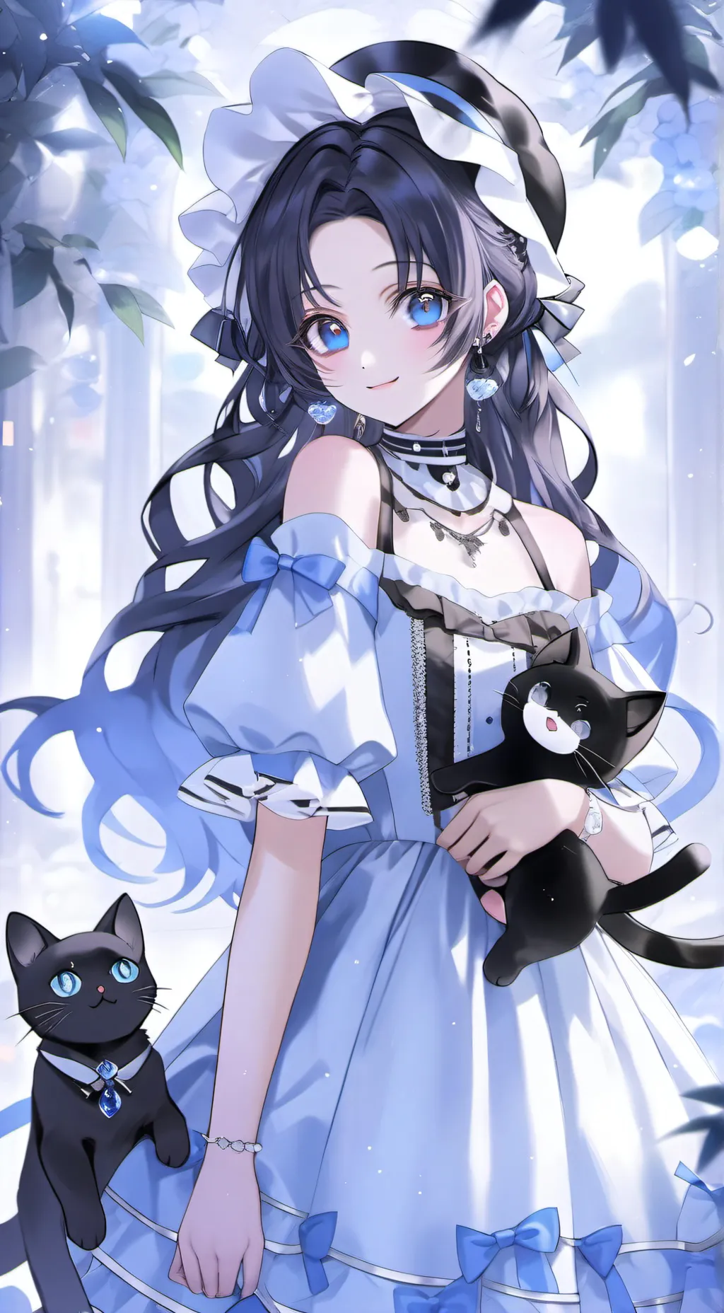 ai character: кита background