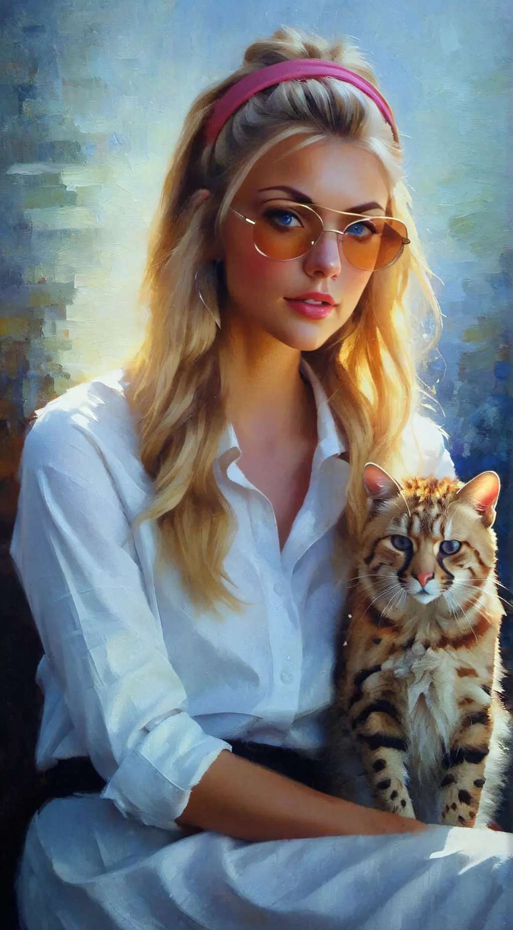 ai character: Patricia  background