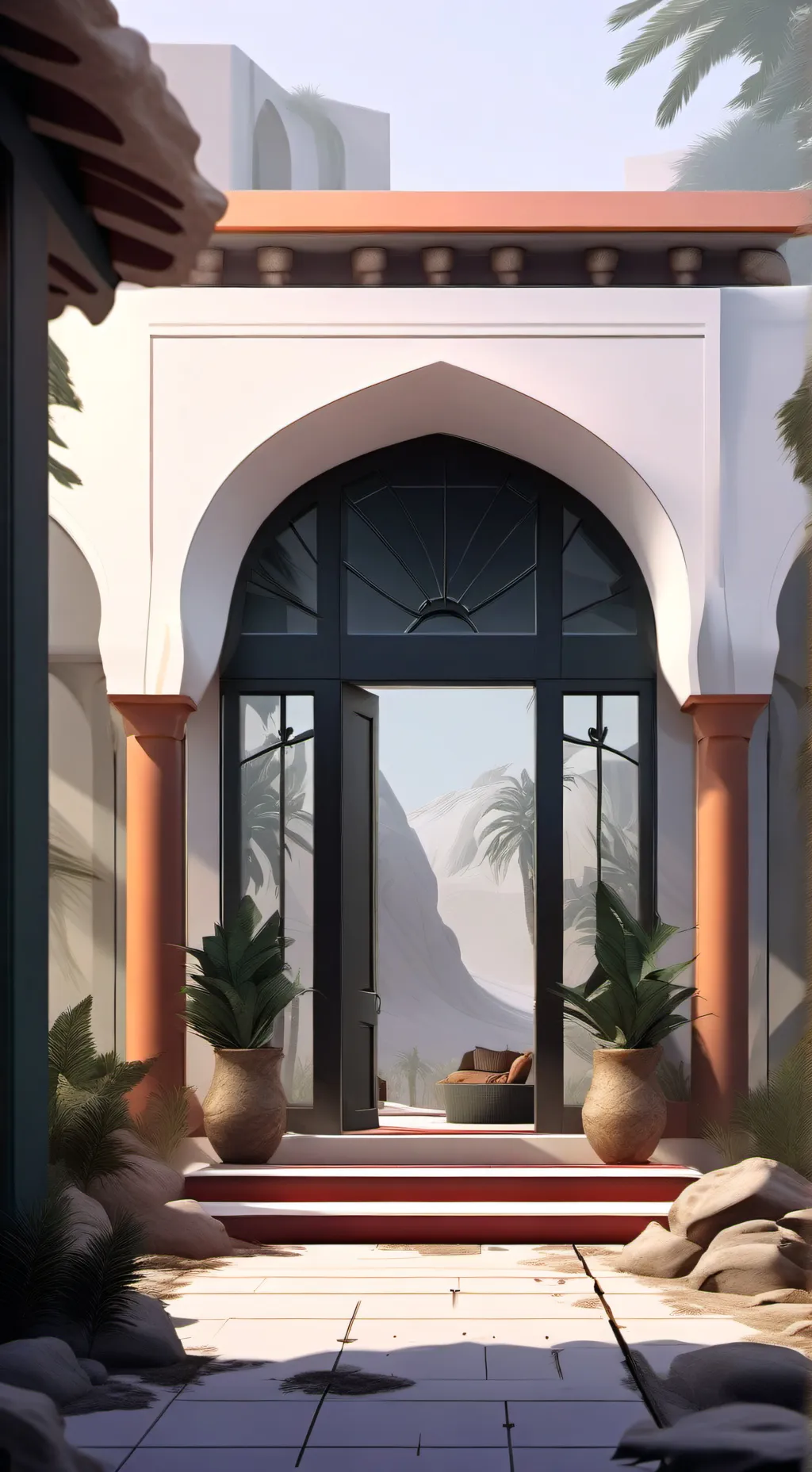 ai character: Dandy Roadside background