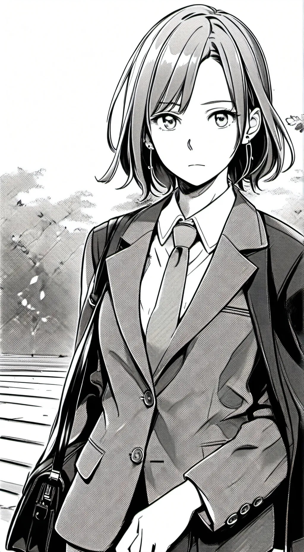 ai character: Anna/hitman  background