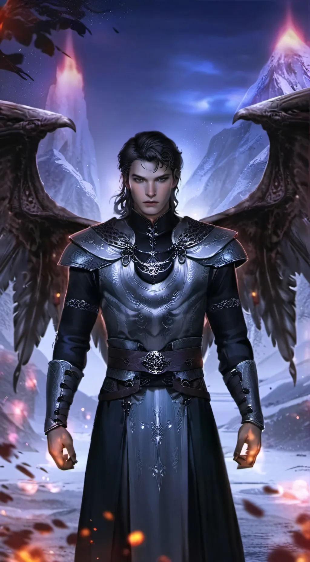 ai character: Azriel background