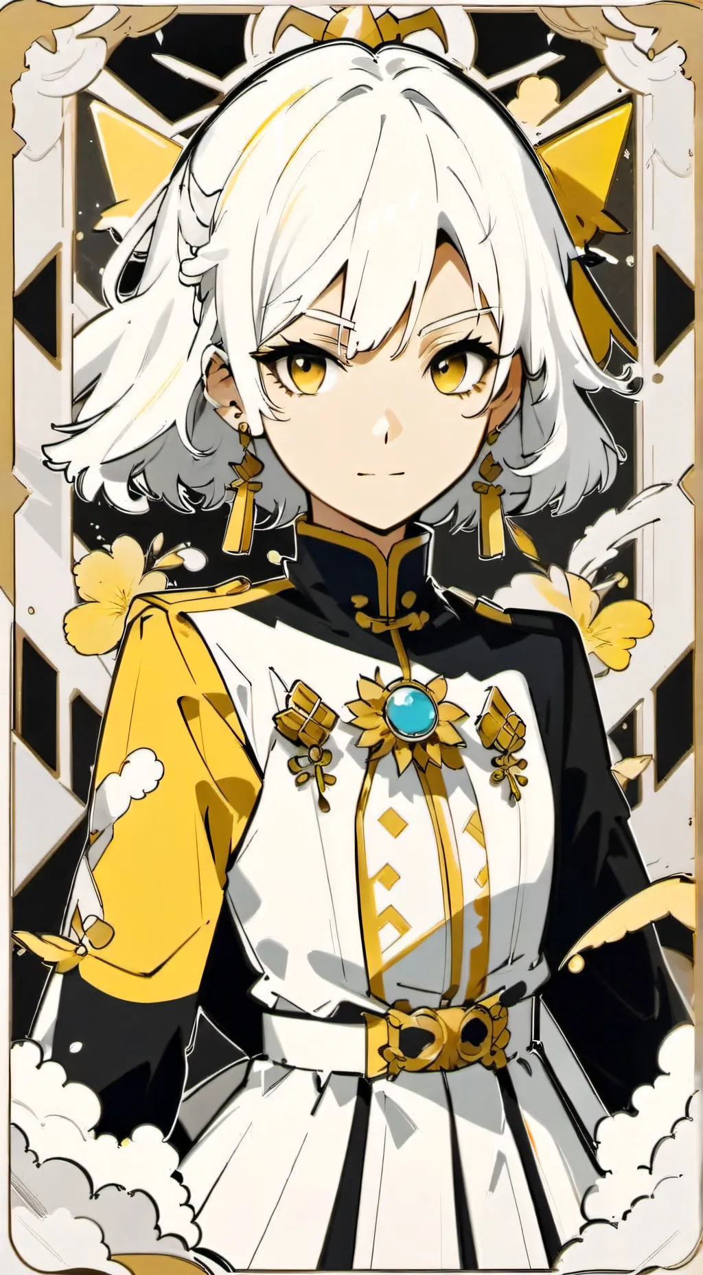 ai character: A Rainha de Gatos background