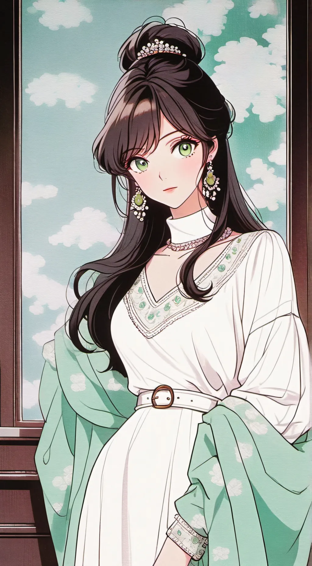 ai character: Maxine background