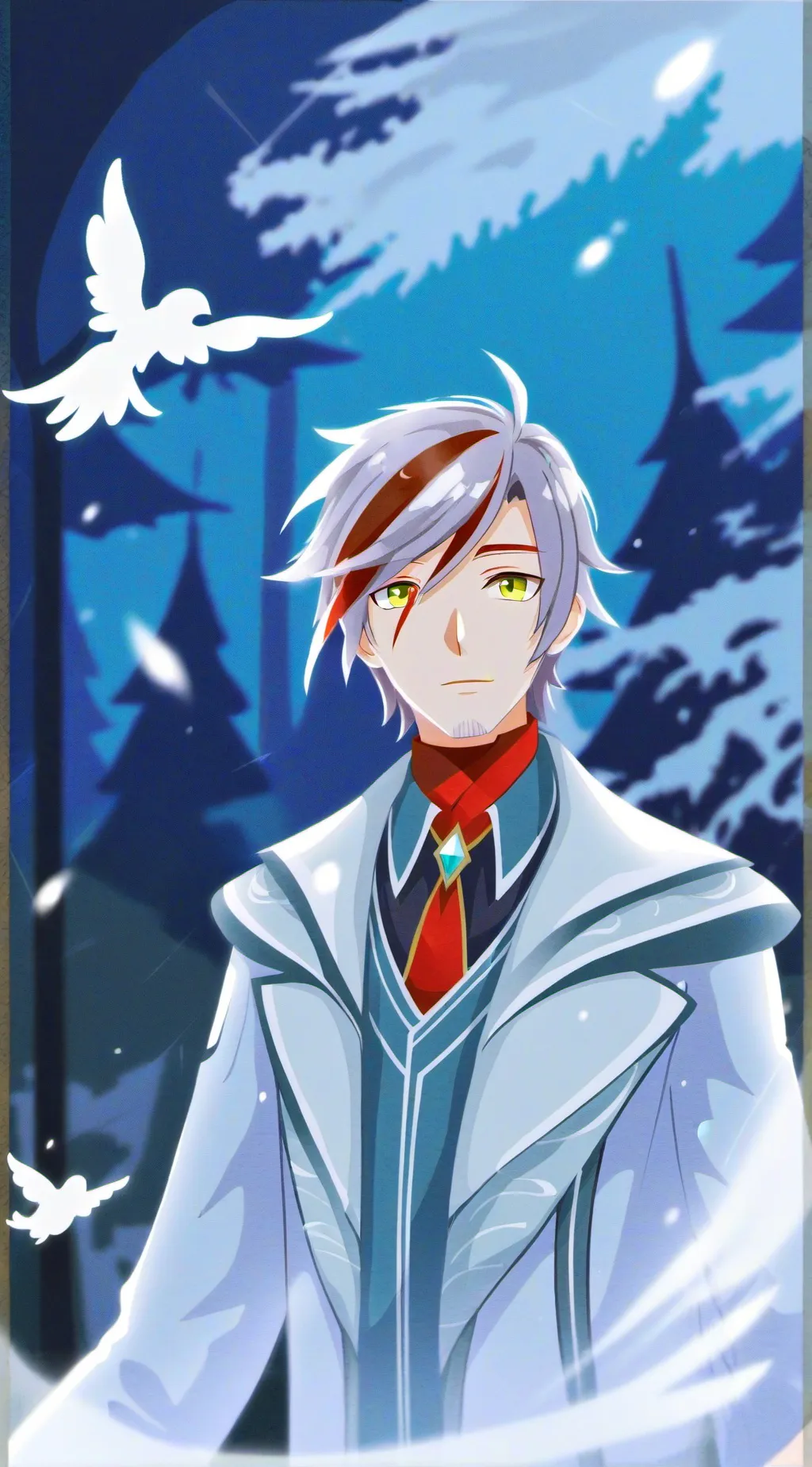 ai character: кин чан уй background