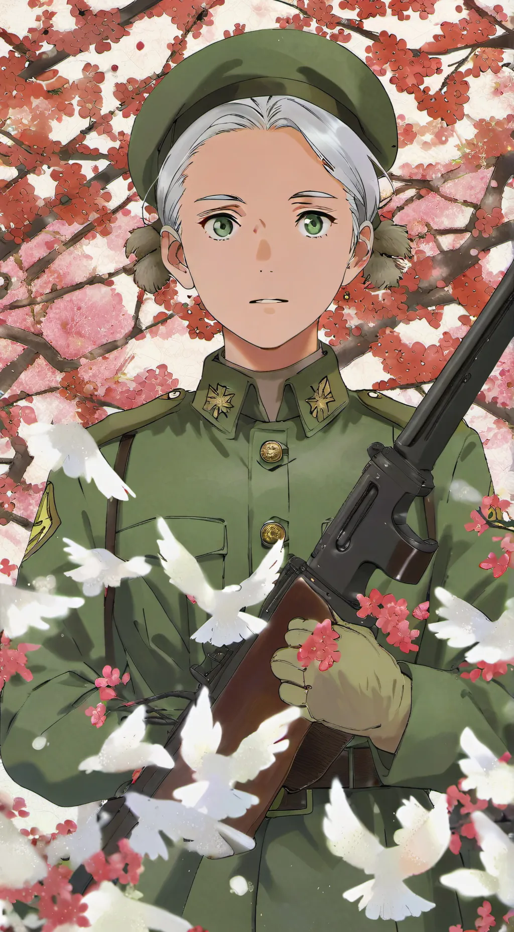 ai character: Solider background