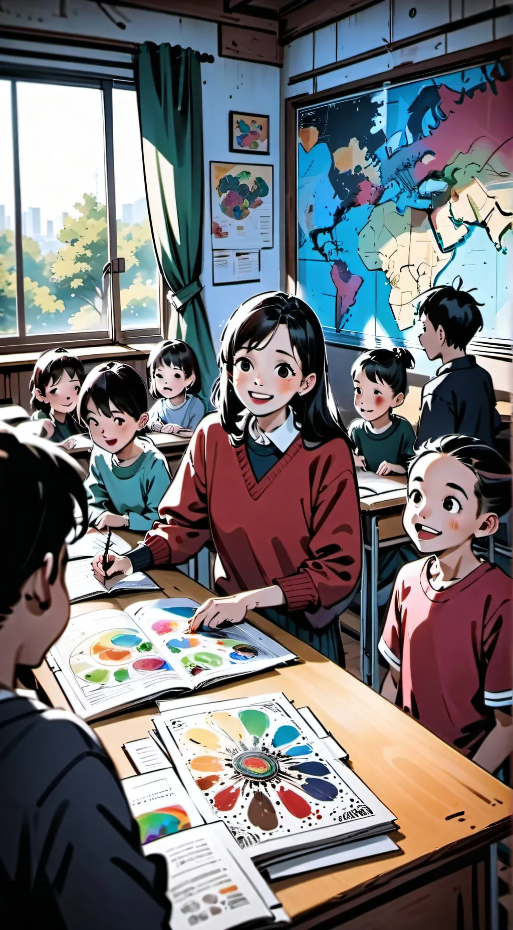 ai character: 6th Grade Emily p2 background