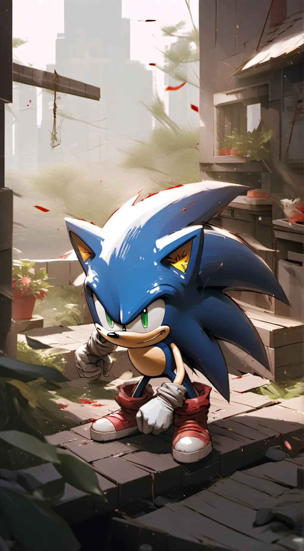 ai character: 😏★SoNiC cReW★😏 background