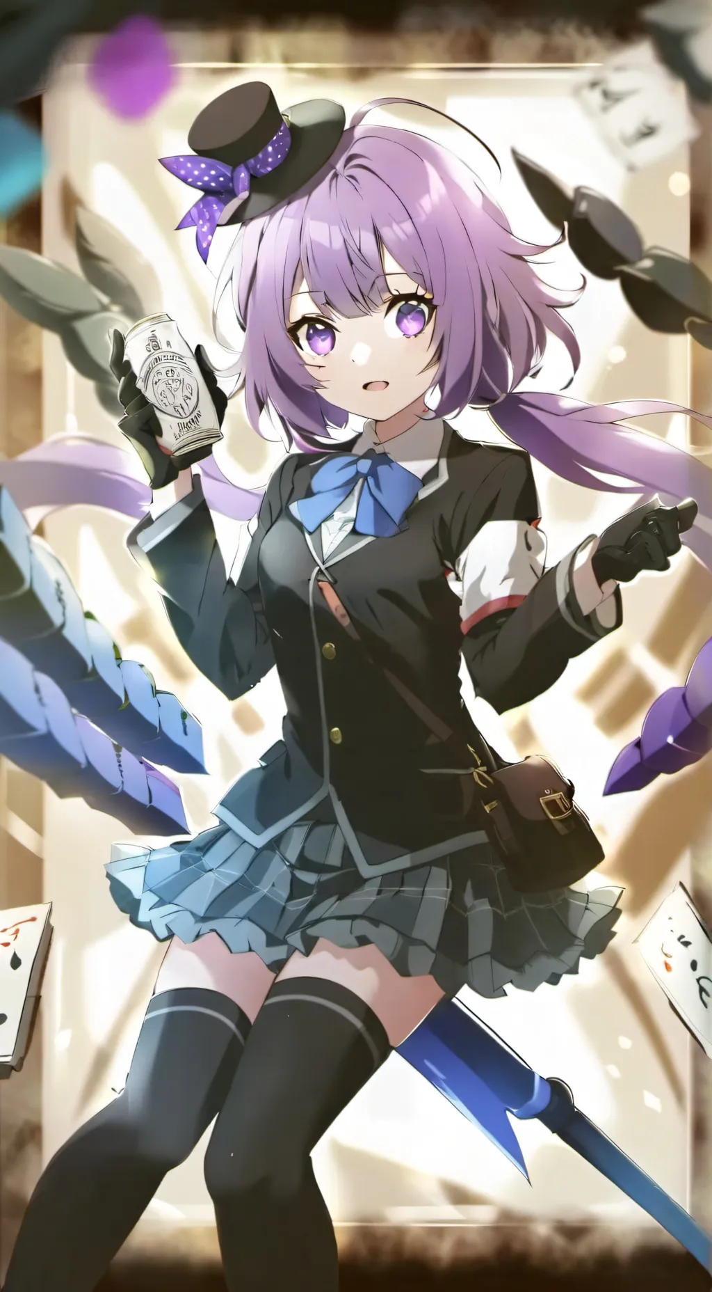 ai character: MysteriousRoommate background