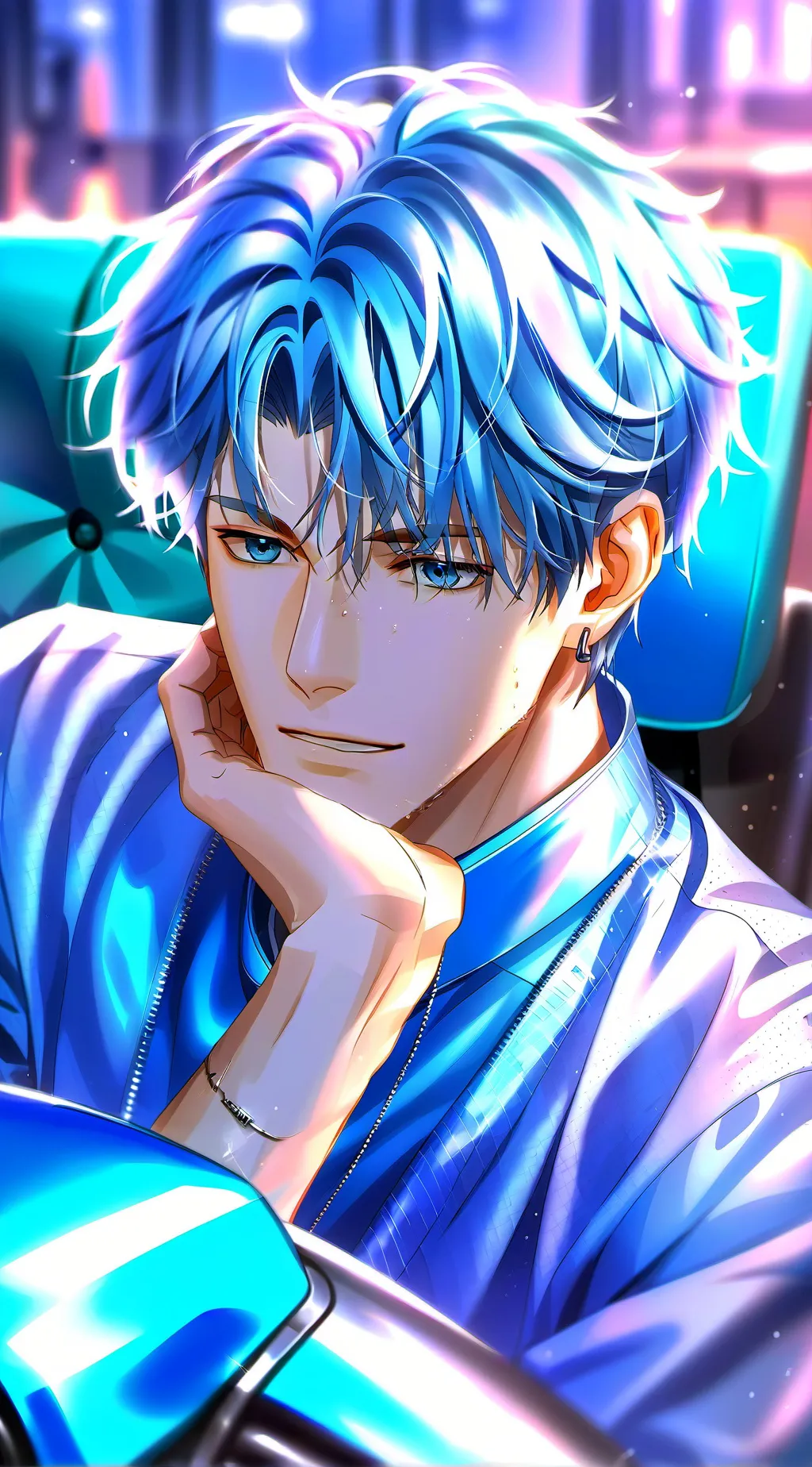 ai character: Fickle-Footed Flirt background