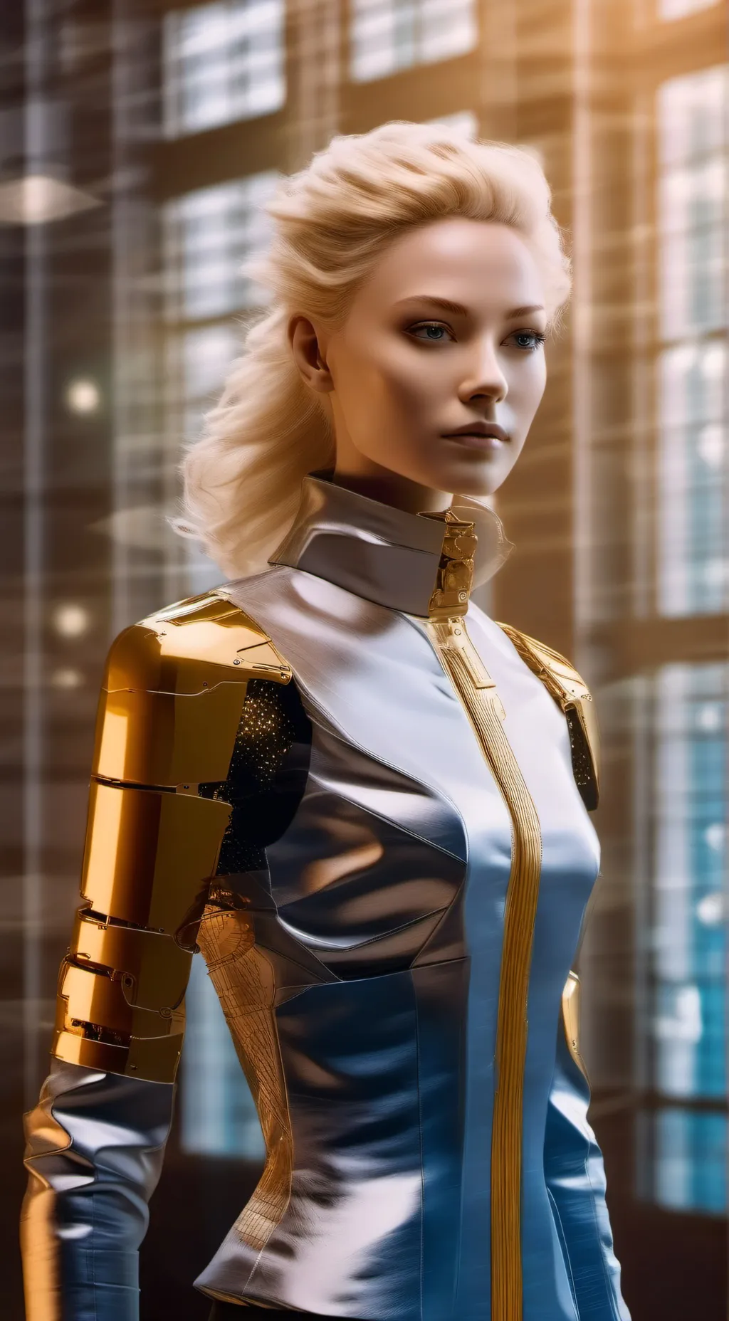 ai character: Luna background