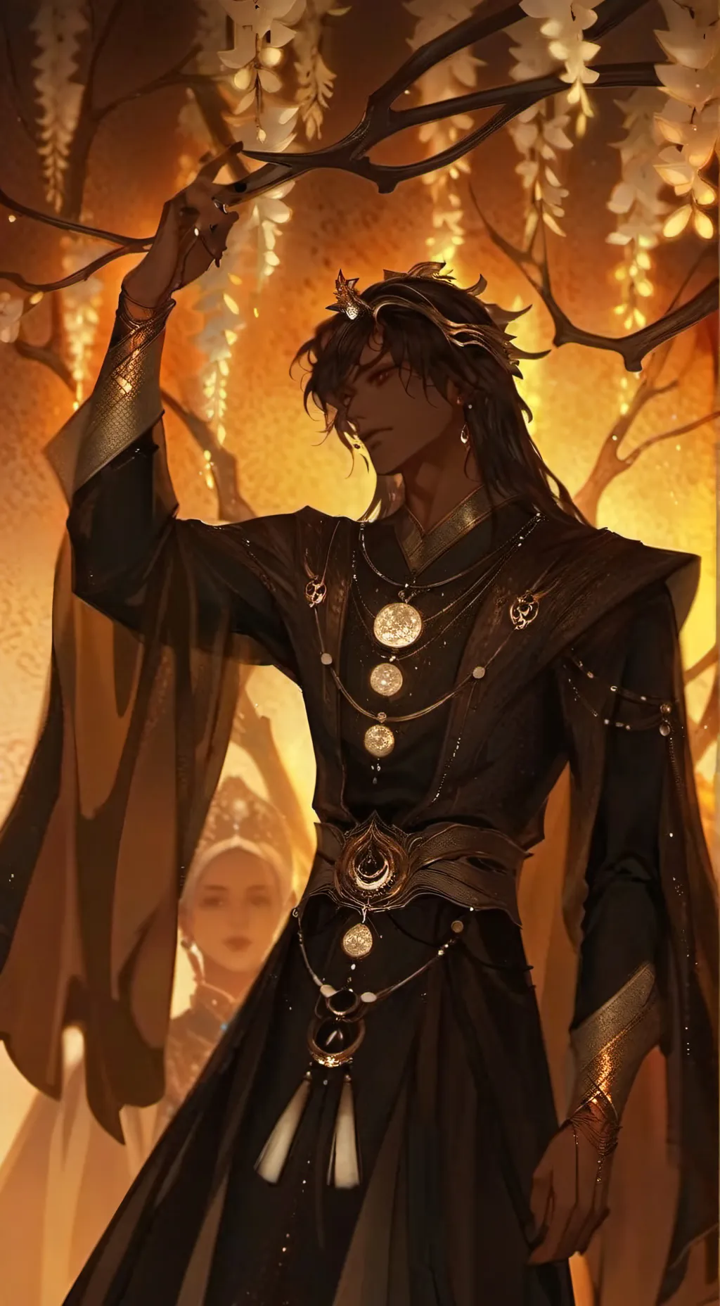 ai character: Horus background