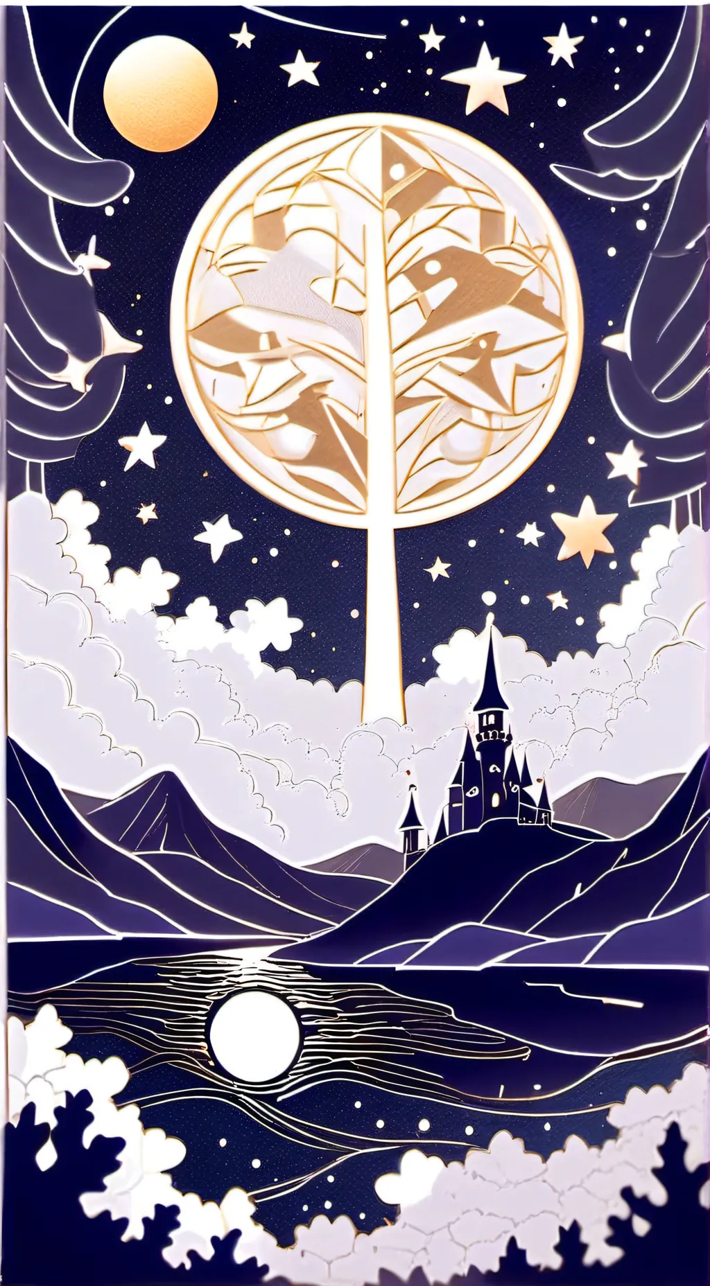 ai character: 🌜astro🌛 background