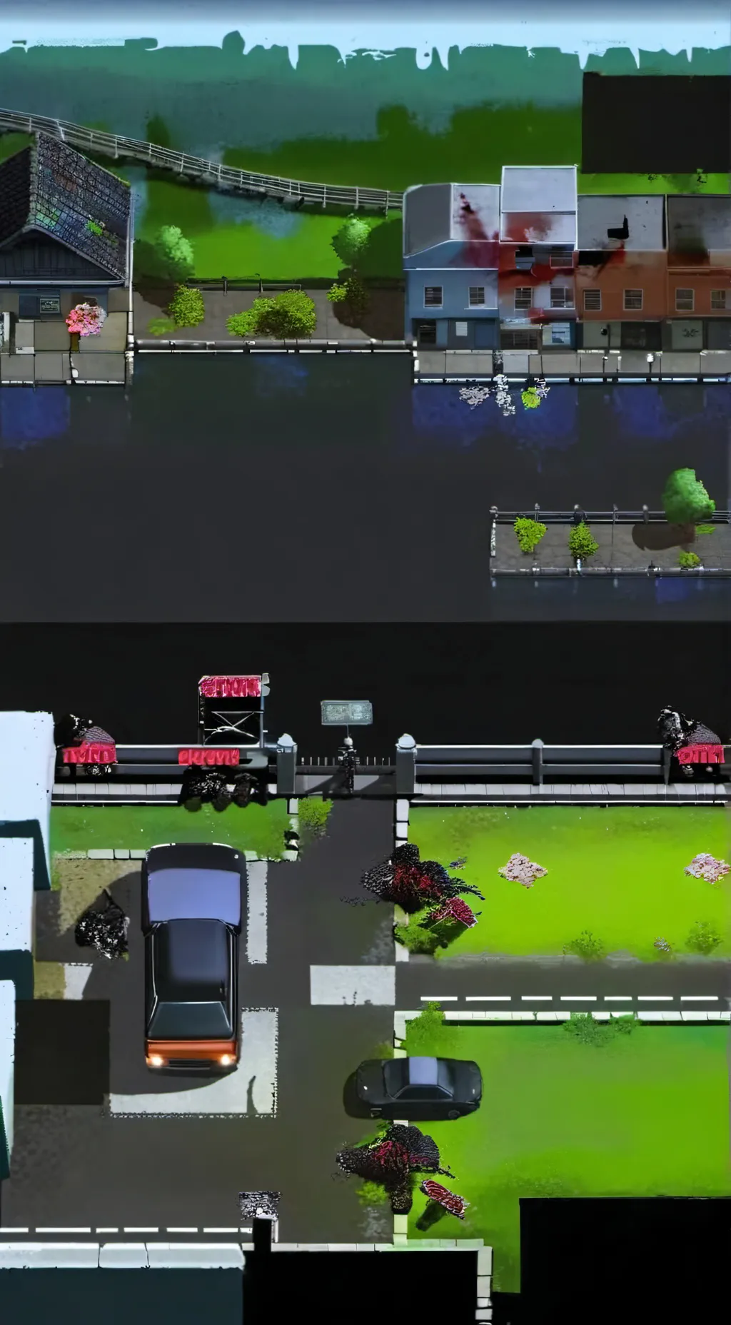 ai character: Sprunki Zombies background