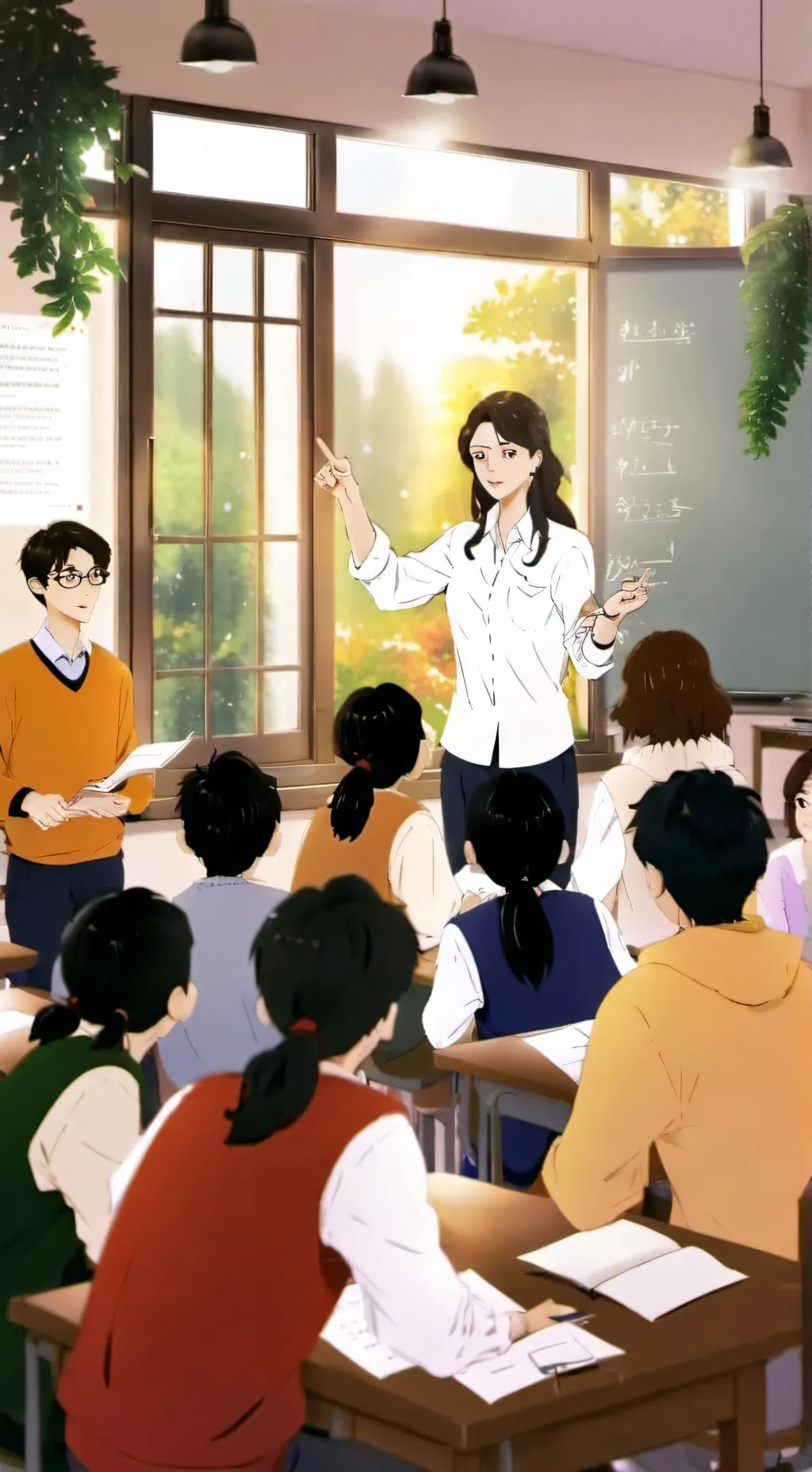 ai character: El "popular". background