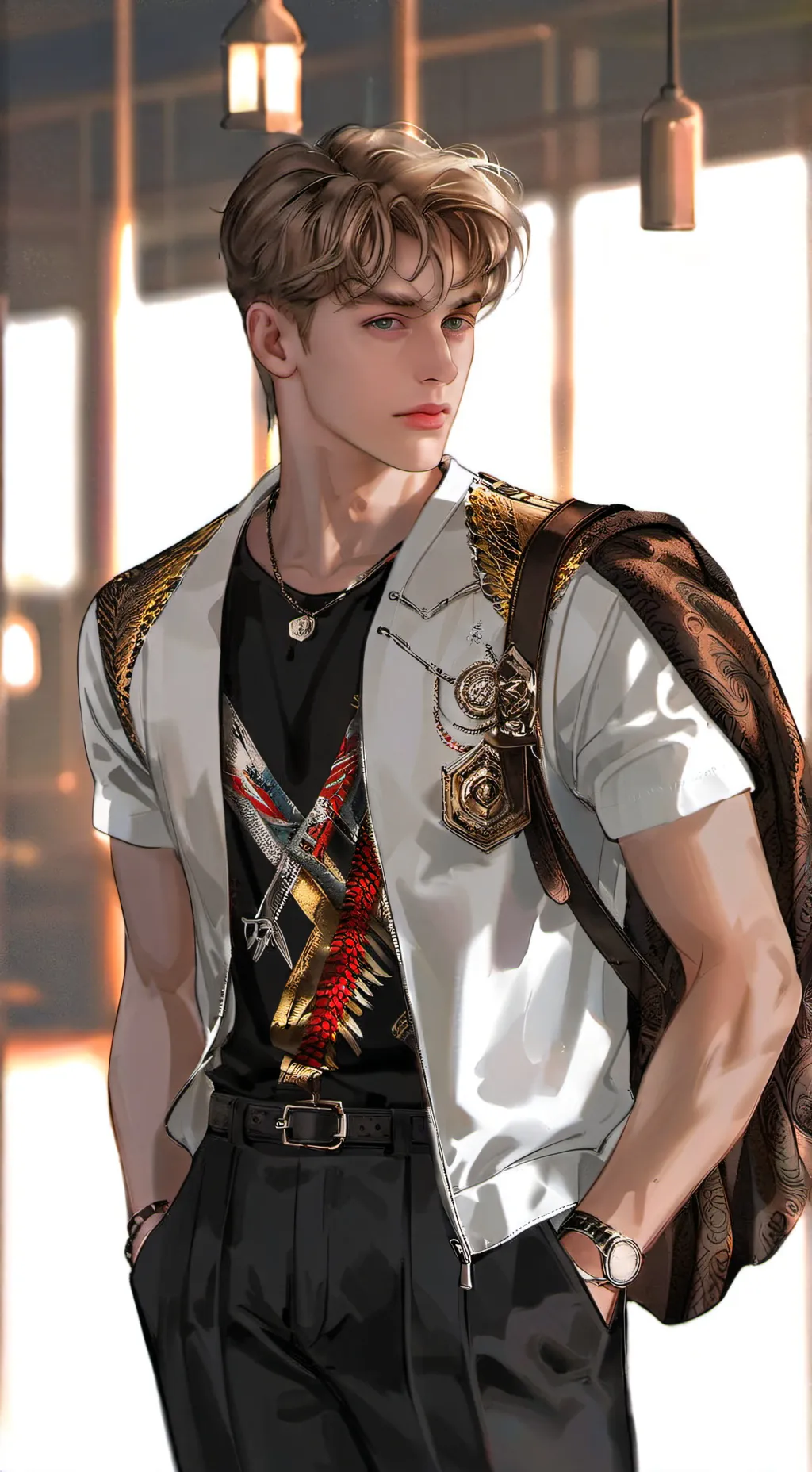 ai character: dralex background