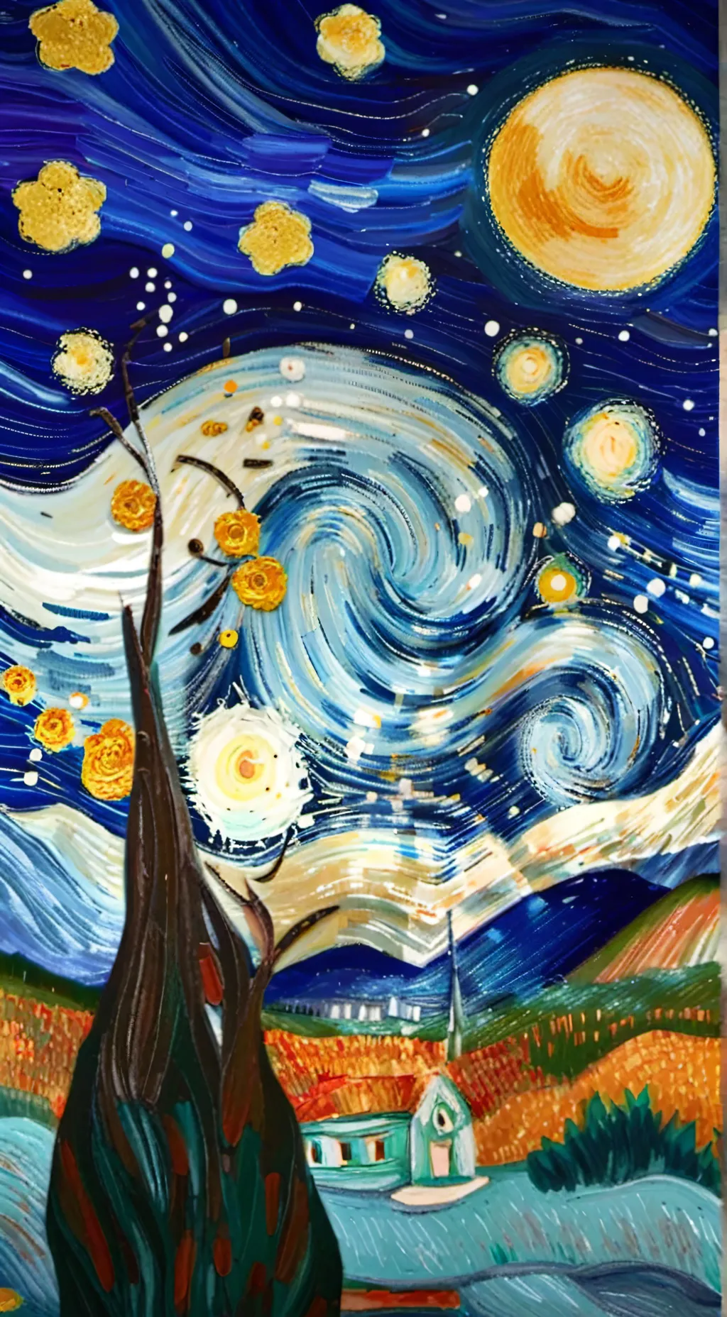 ai character: pure vanilla background