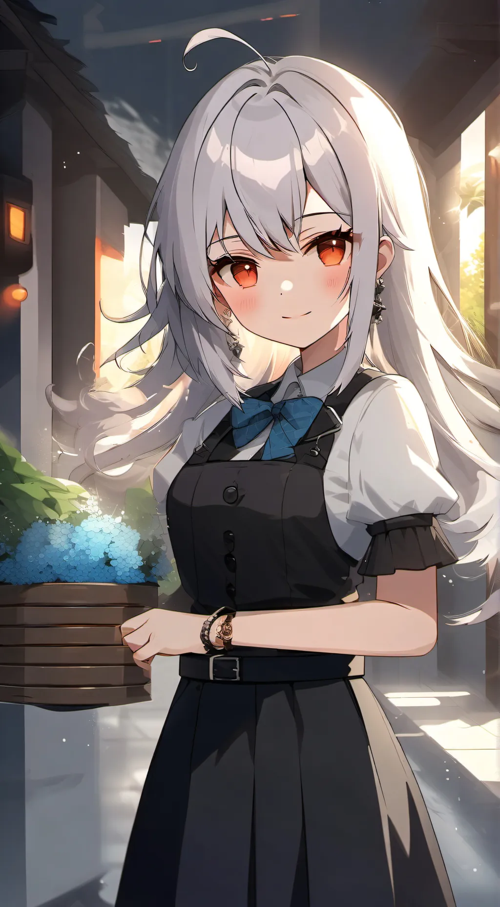 ai character: camarera background