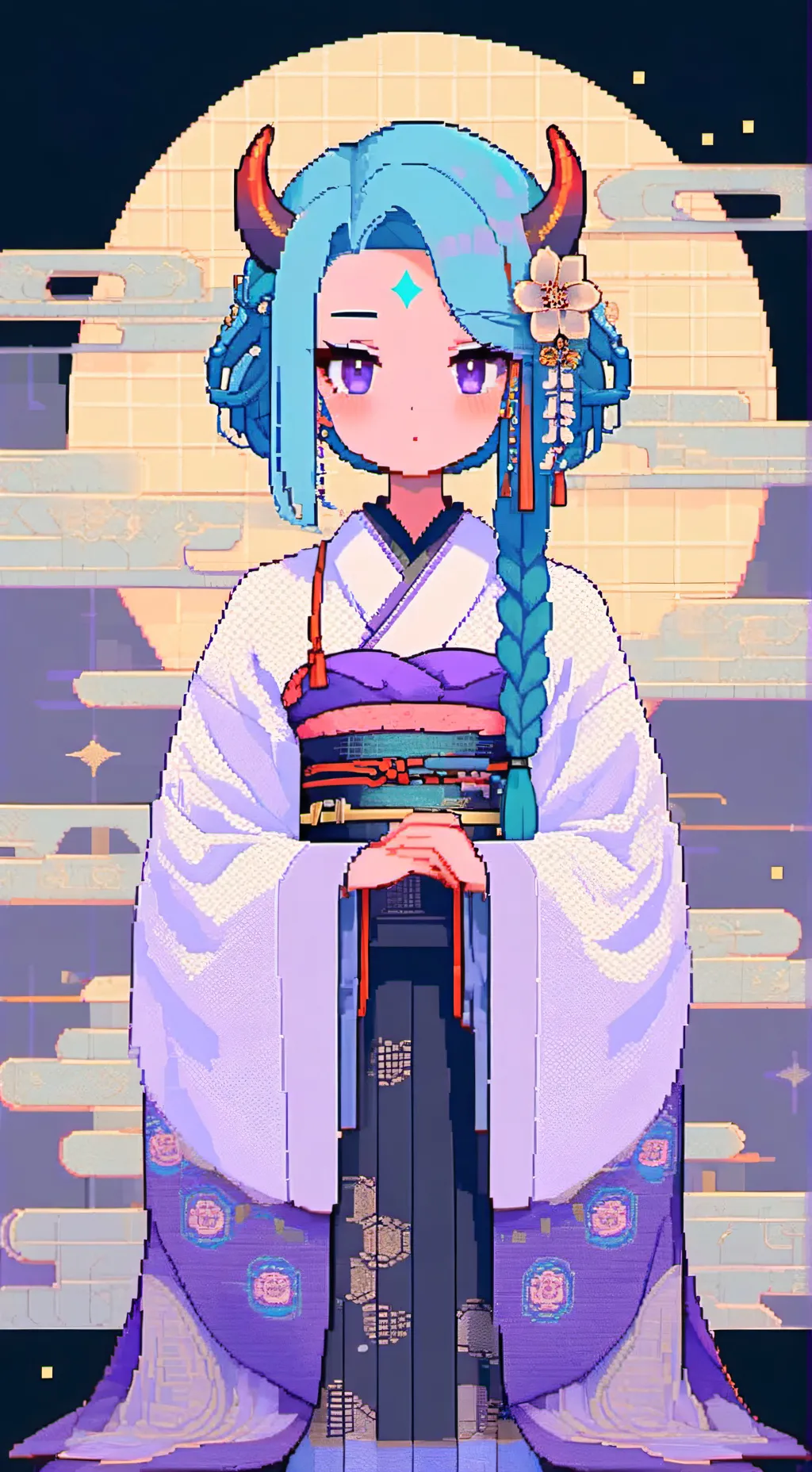 ai character: Shiroki Otoishi background