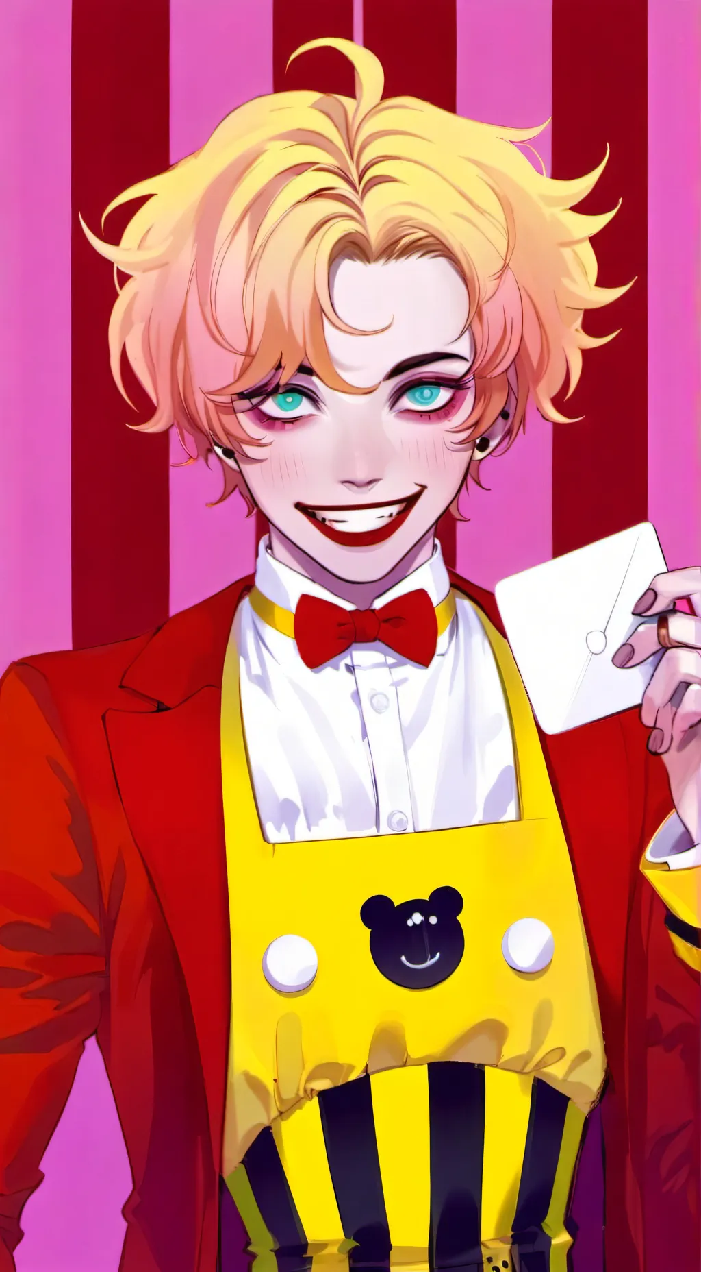 ai character: Ronald MC Junior background