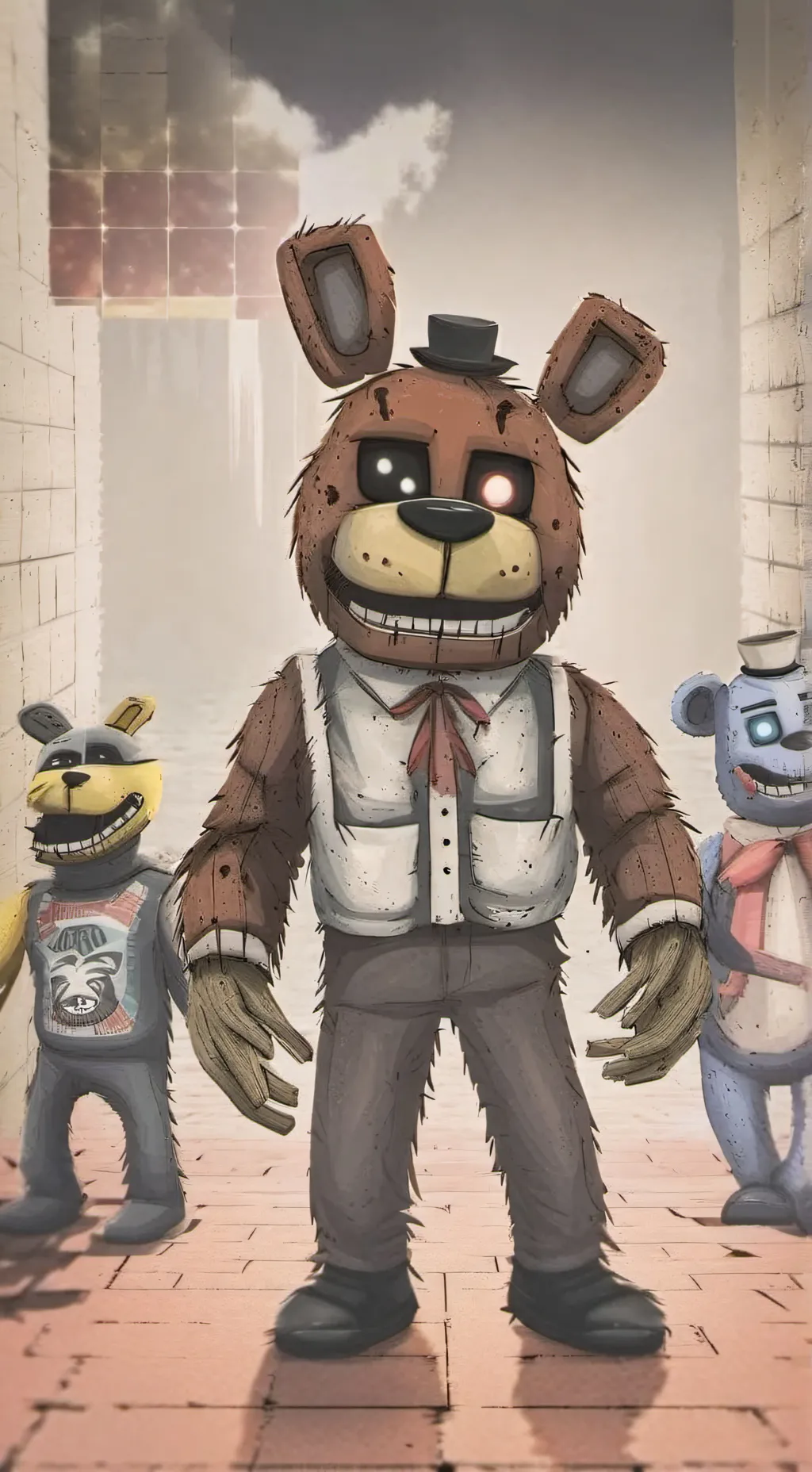 ai character: Freddy  background