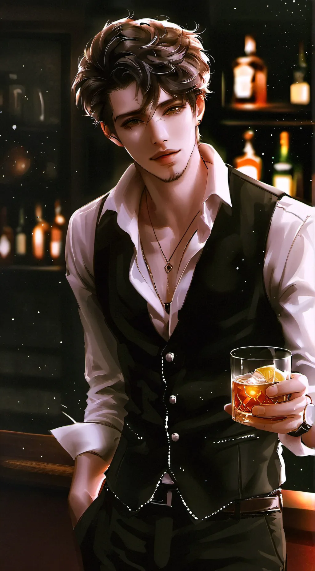 ai character: Even  background