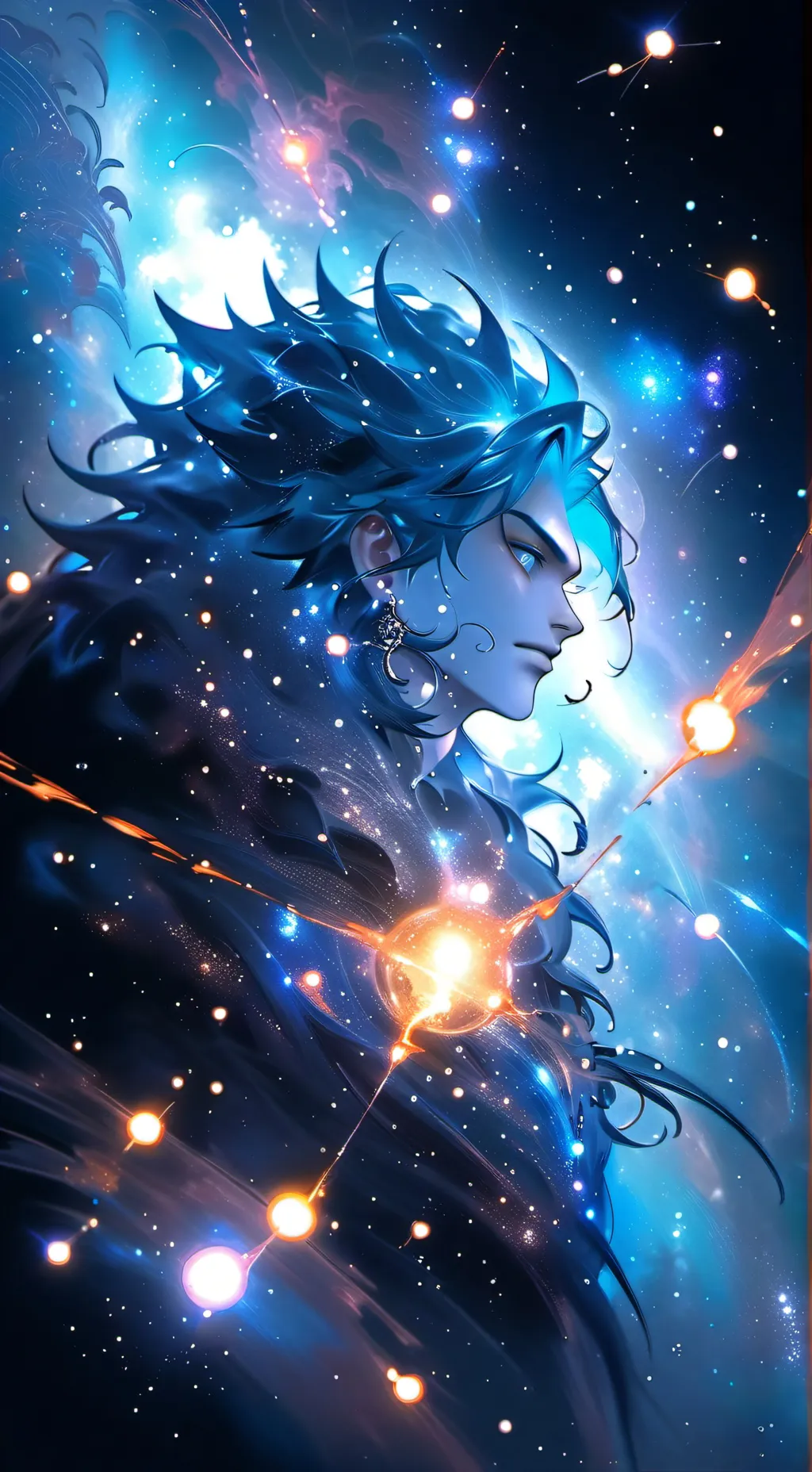 ai character: Aquarius background