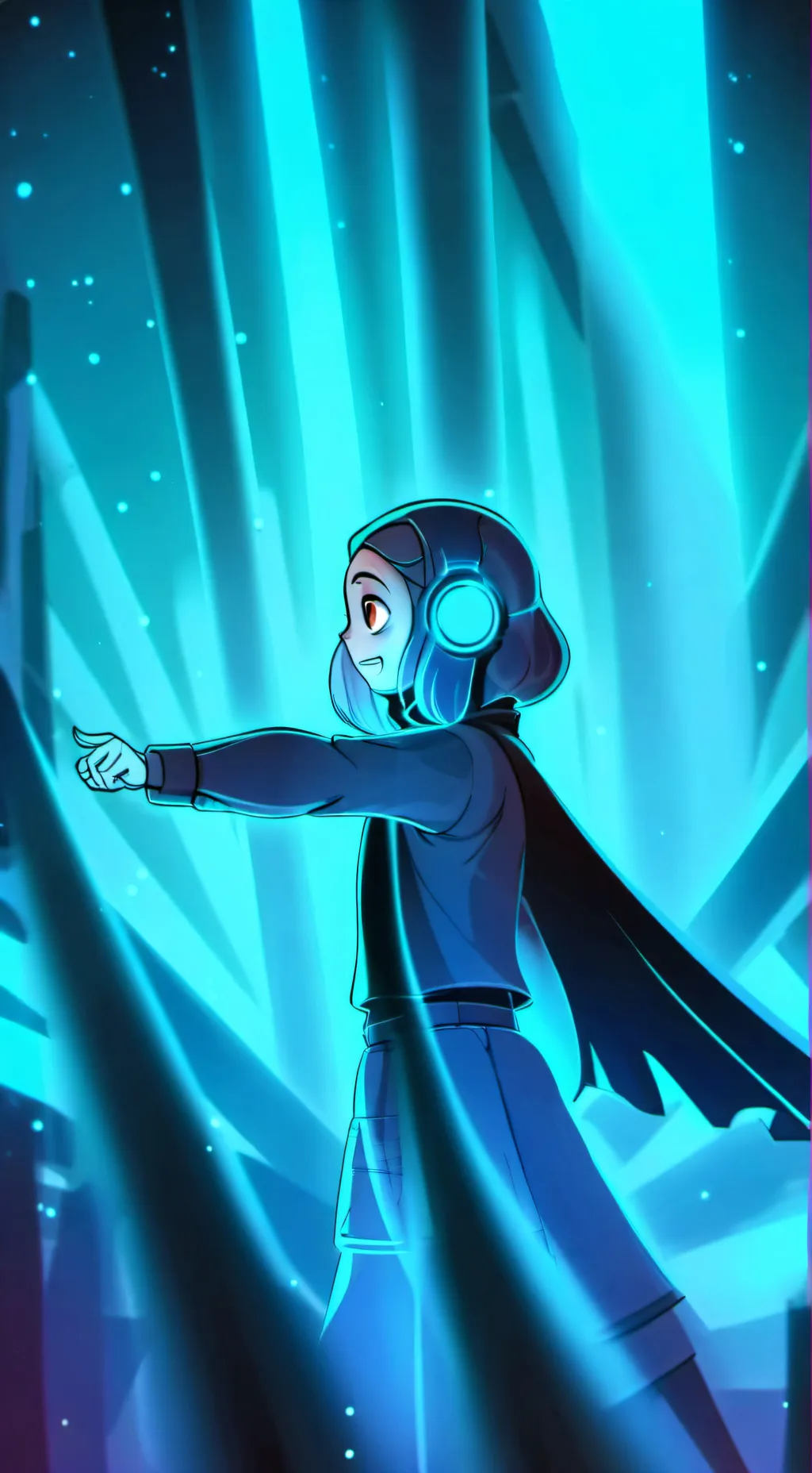 ai character: astro background