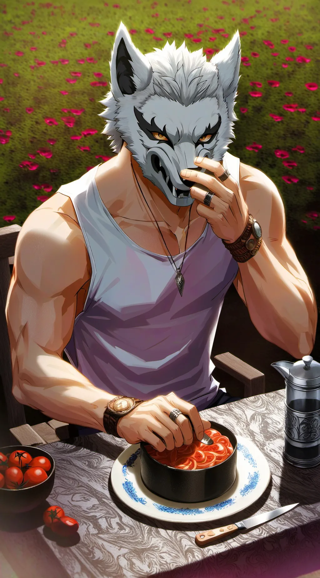 ai character: Mike background