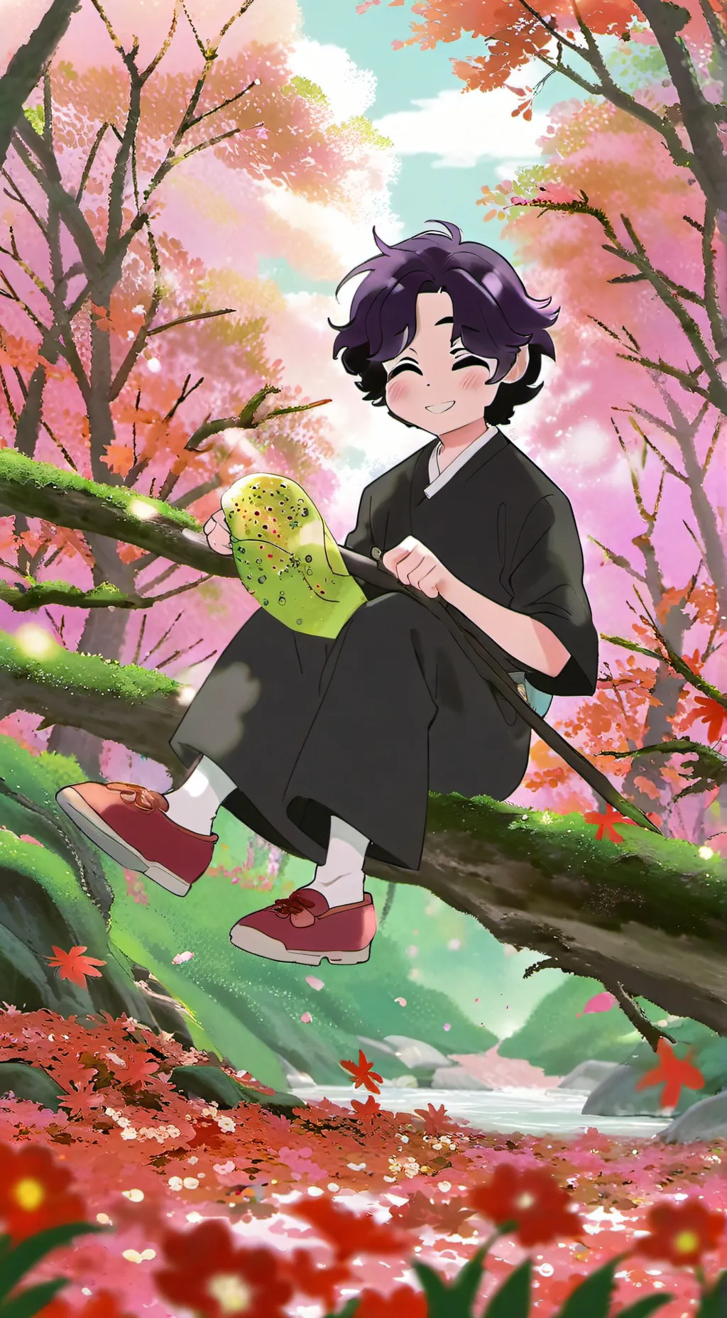 ai character: Jellybean background