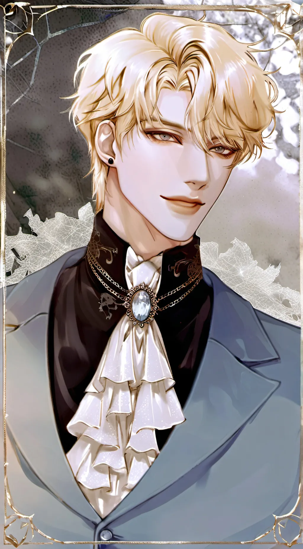 ai character: 🩶ROMEO🩶 background