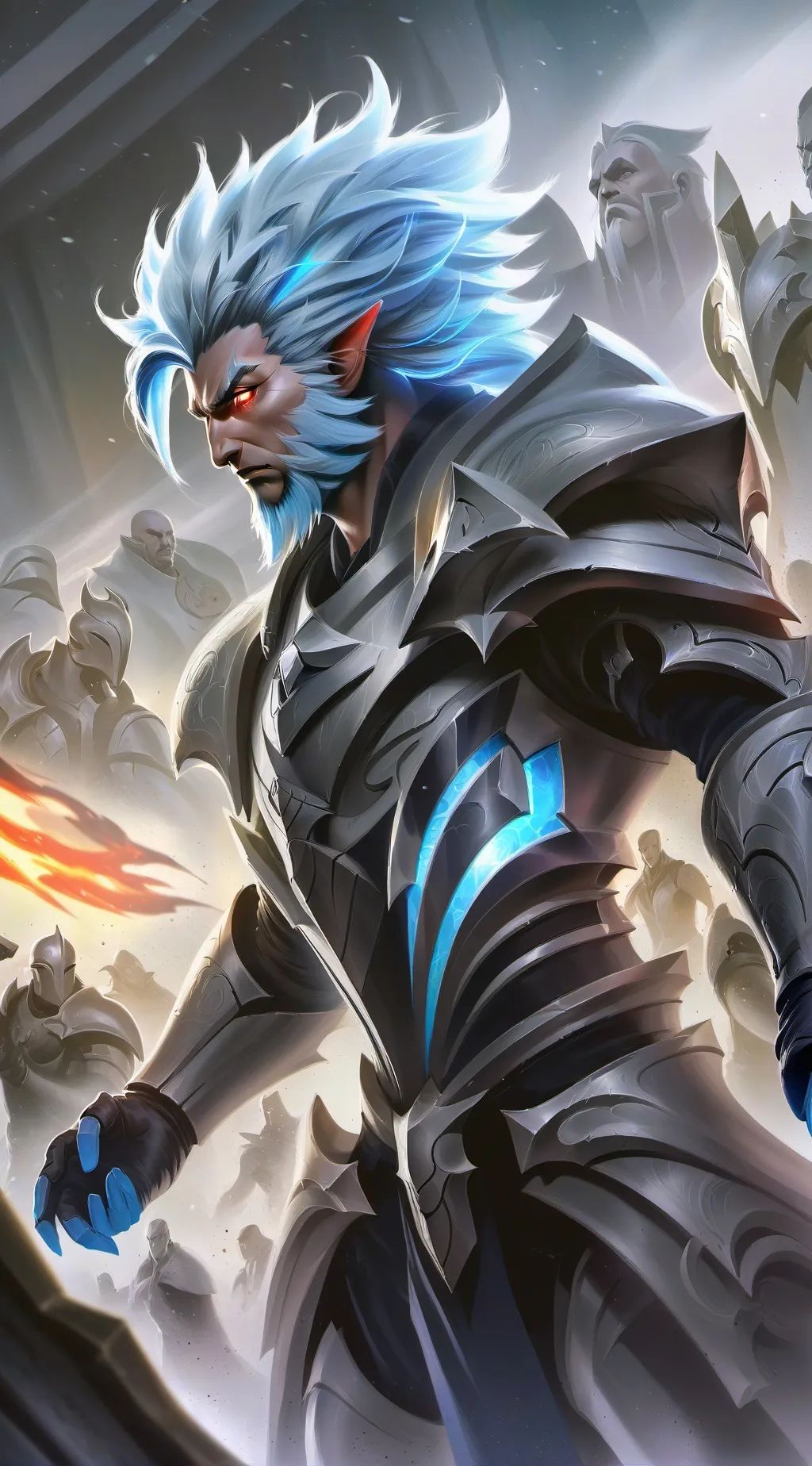 ai character: legends never die  background