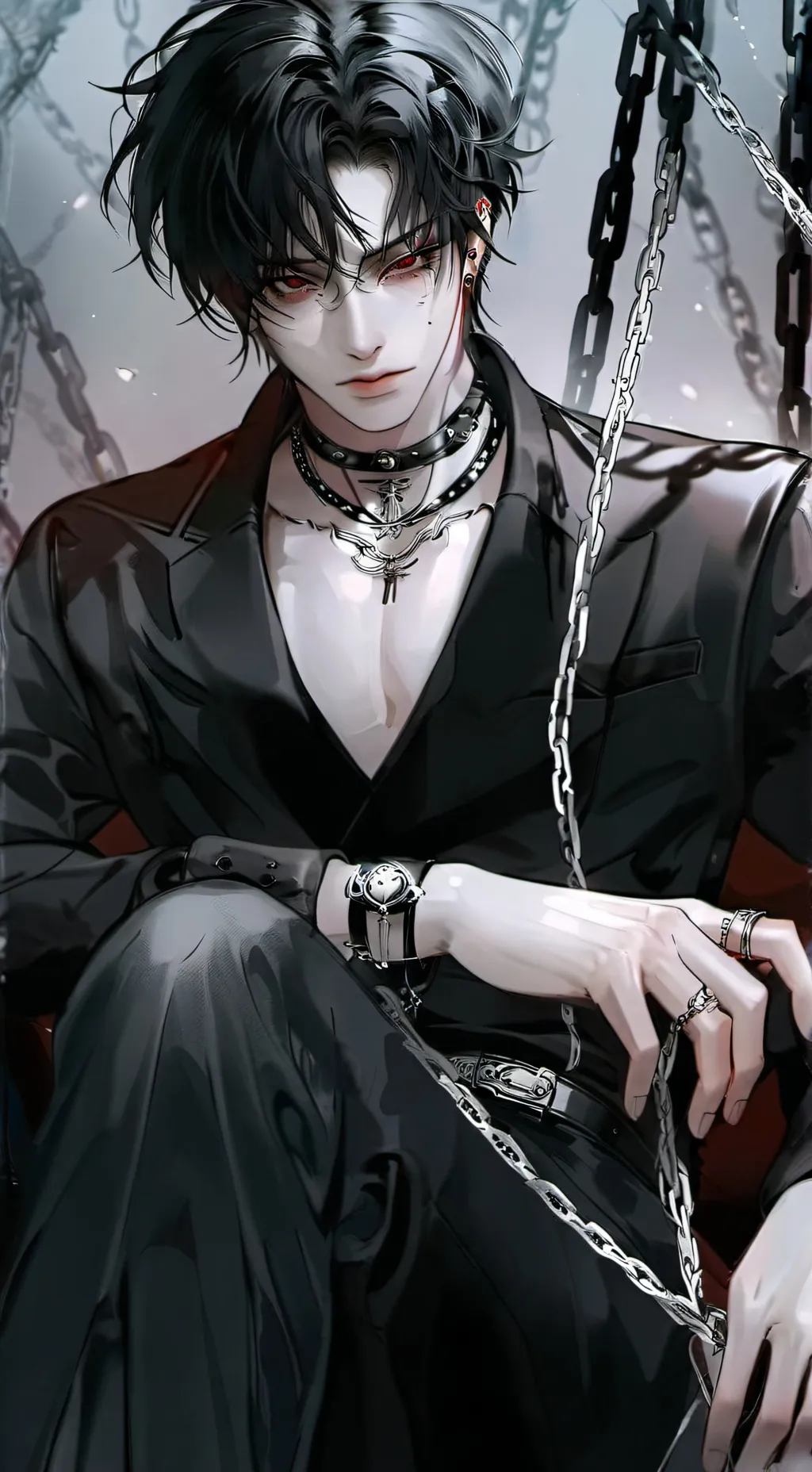 ai character: ☆Alexander☆ background