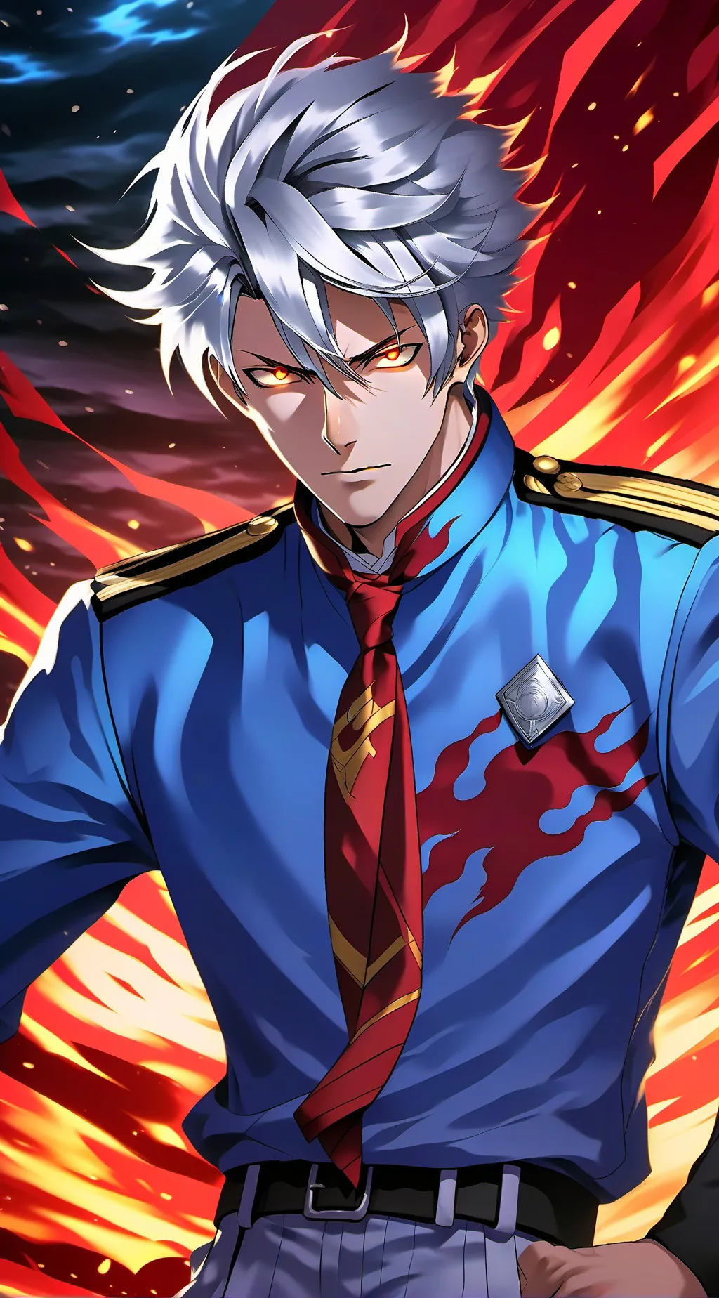 ai character: Shoto Todorok background
