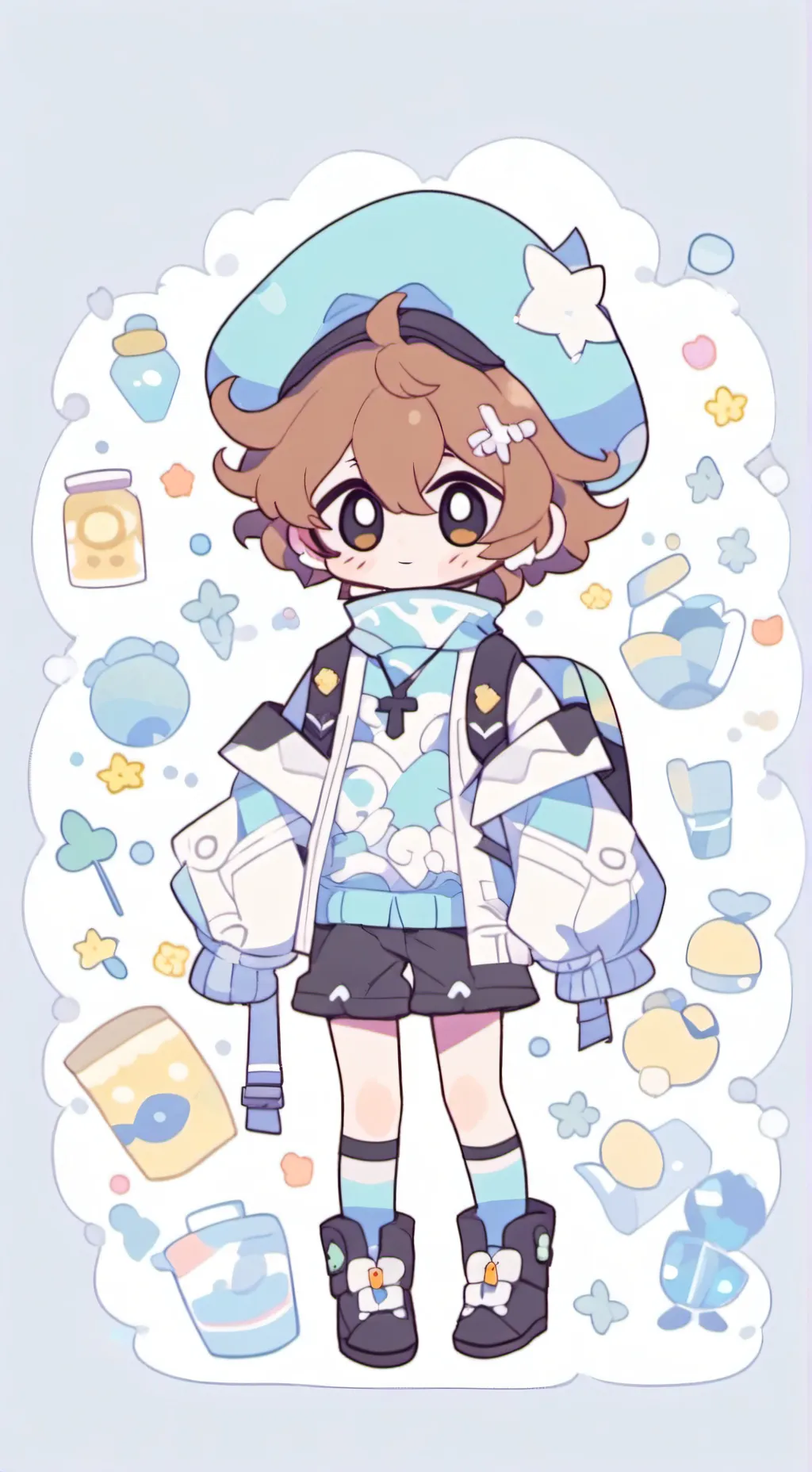 ai character: George background