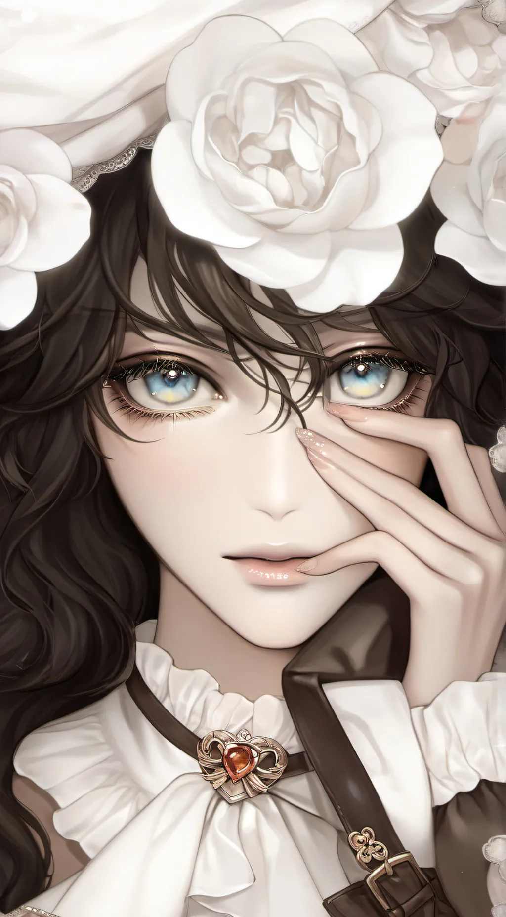 ai character: yumi!<3 background