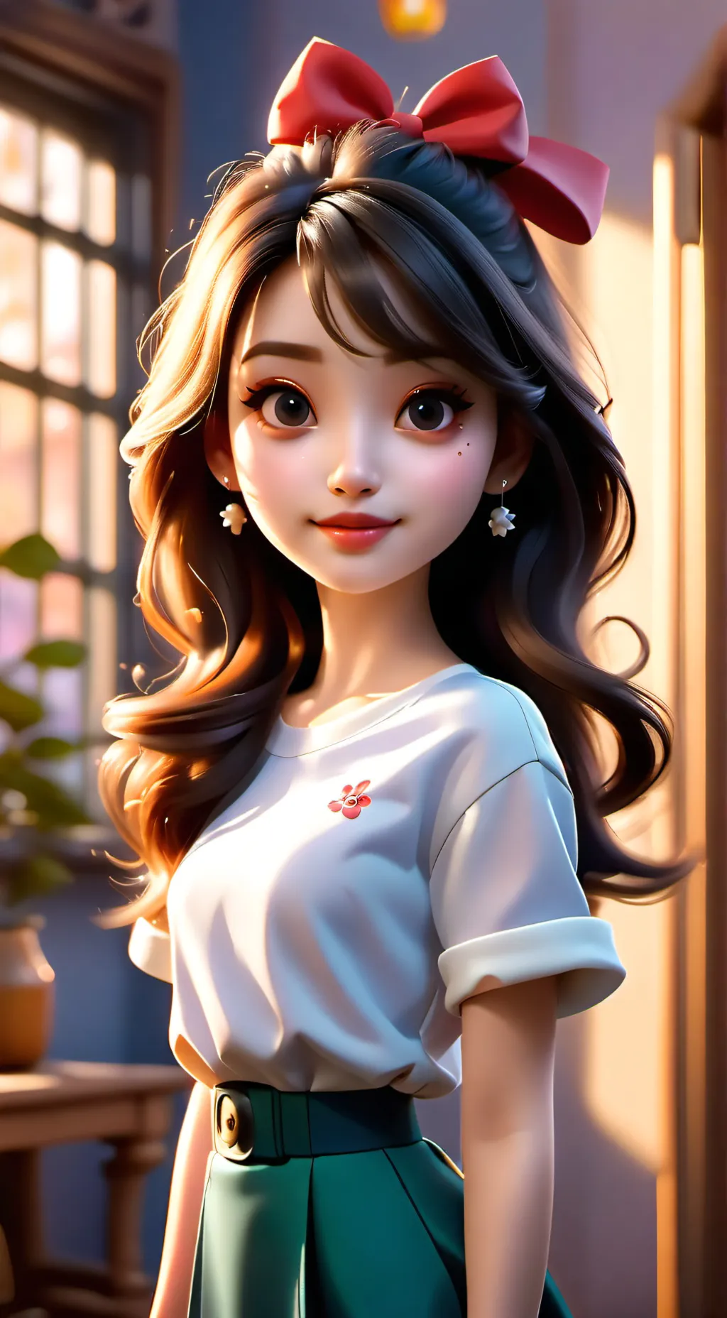 ai character: Chicken Jockey background