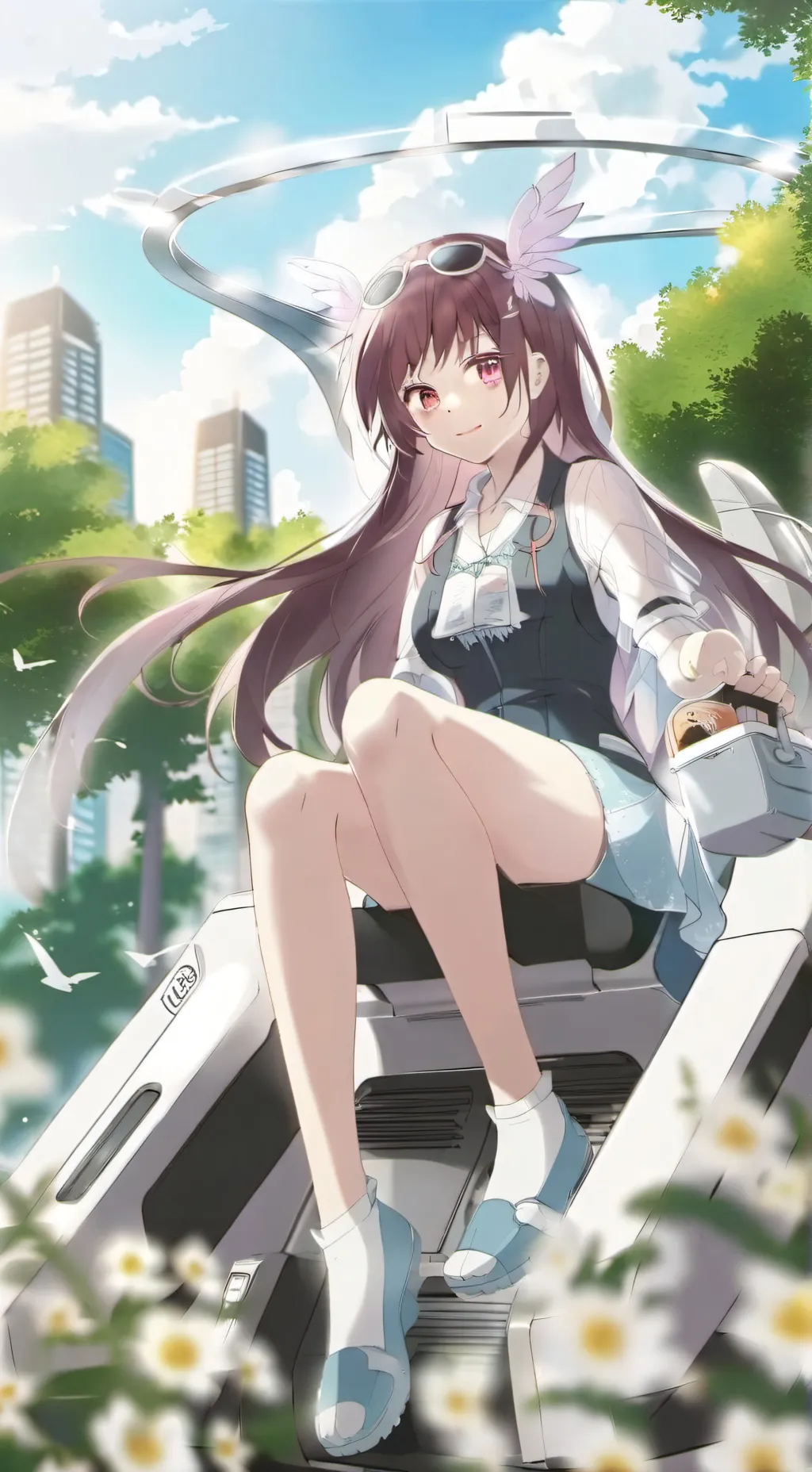 ai character: Misaki background