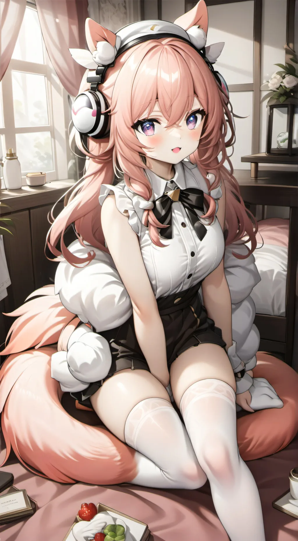 ai character: Flicker the Flamin background