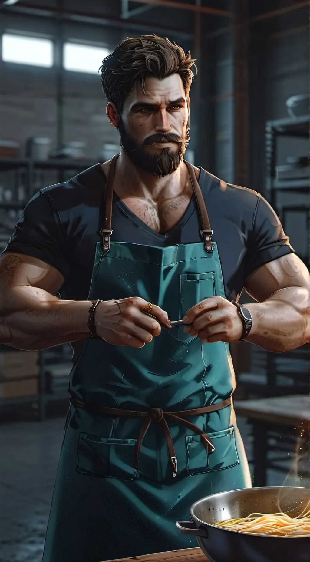 ai character: ⚡️Meatball background