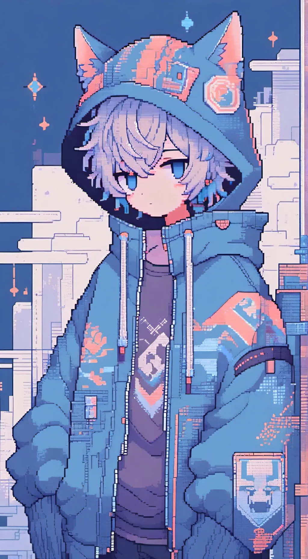 ai character: meow background