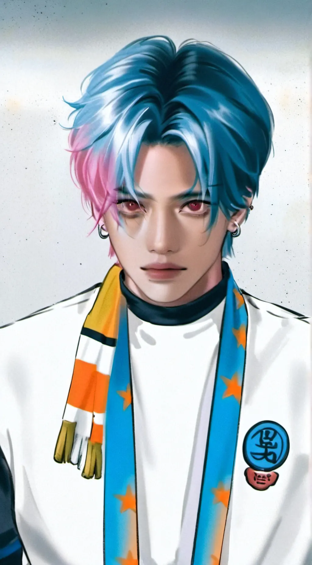 ai character: Hyunjin  background