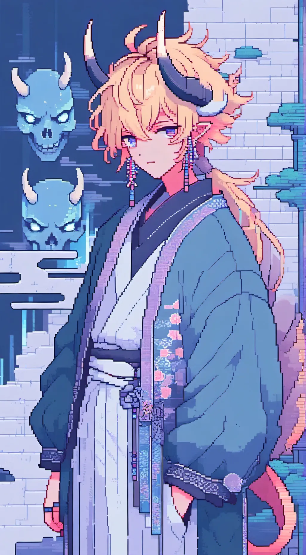 ai character: Ninjago background