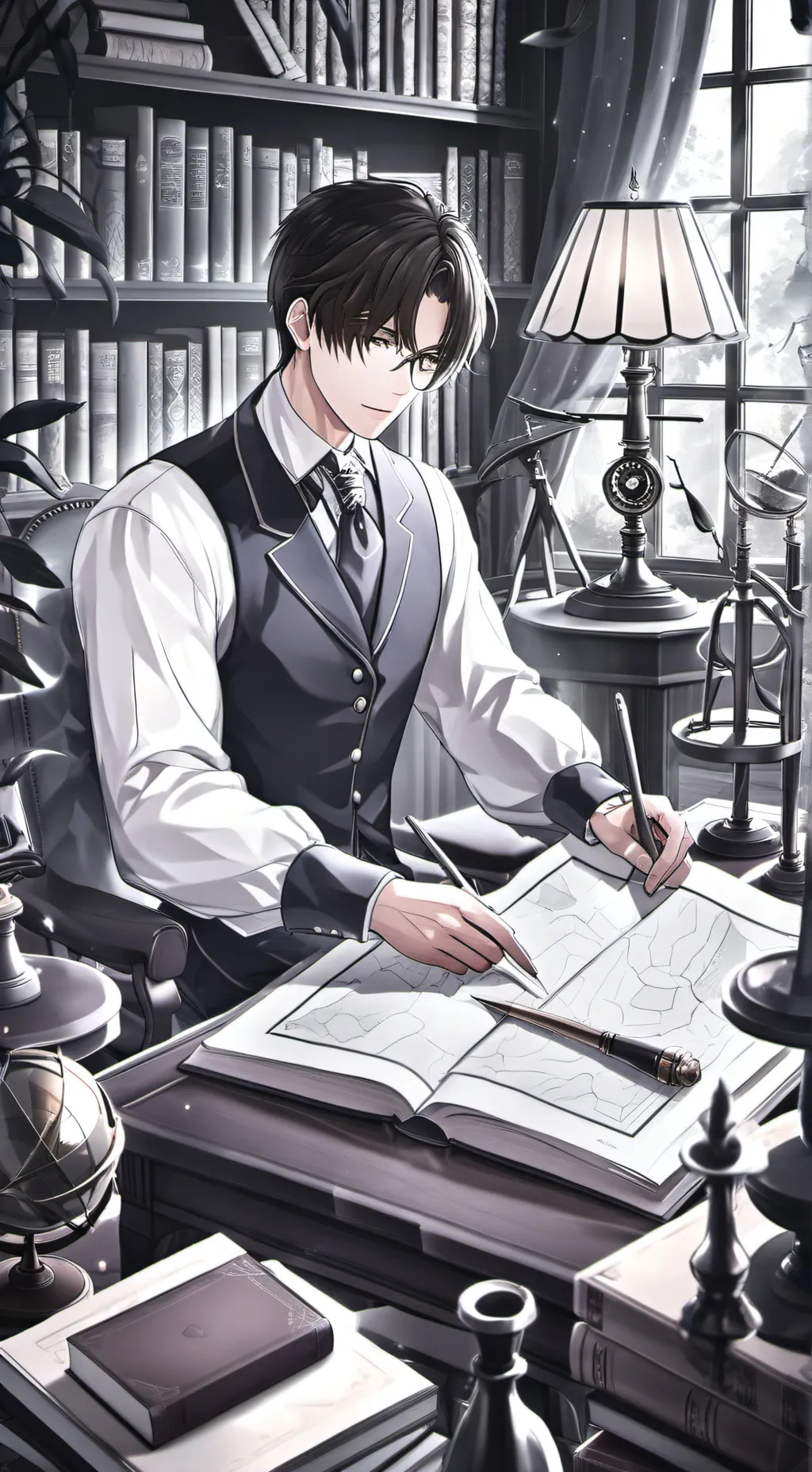 ai character: Kai background