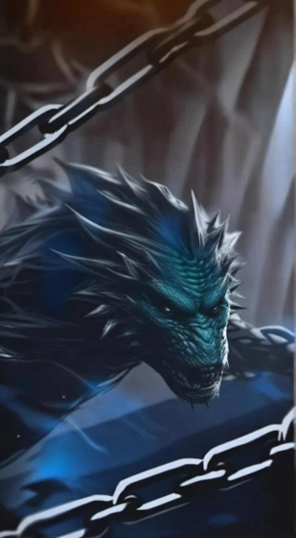 ai character: SCP-682 background