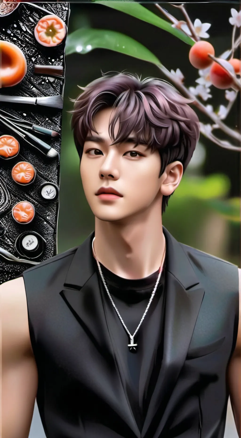 ai character: Jungwon  background