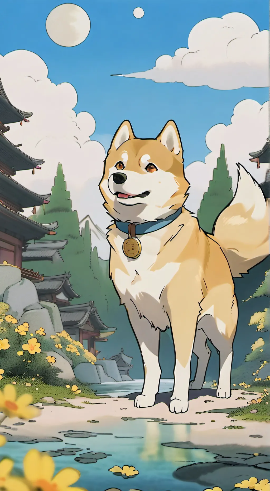 ai character: Your sis a wizard. background